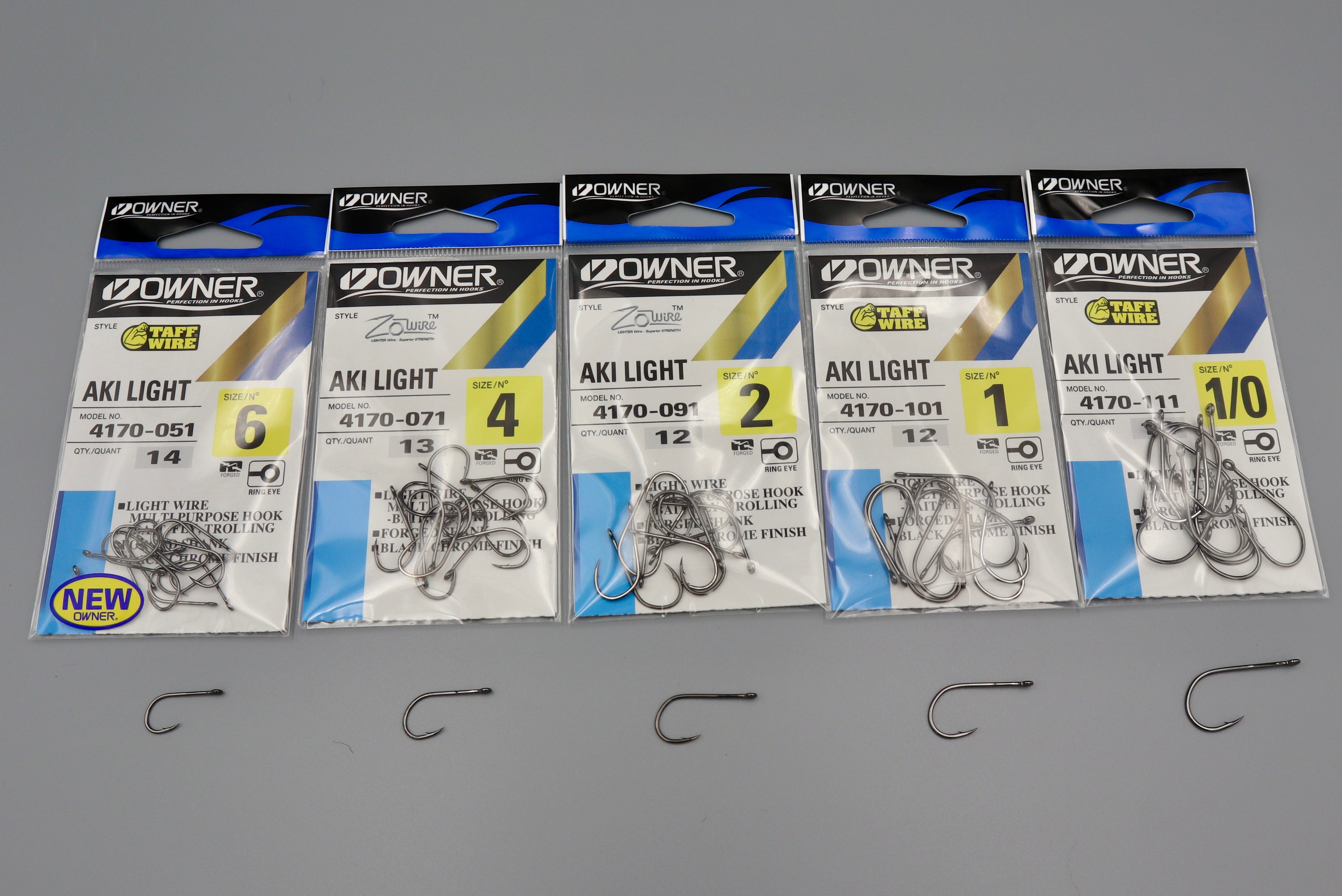 Owner 4170 AKI Light — Fly Tying Hooks