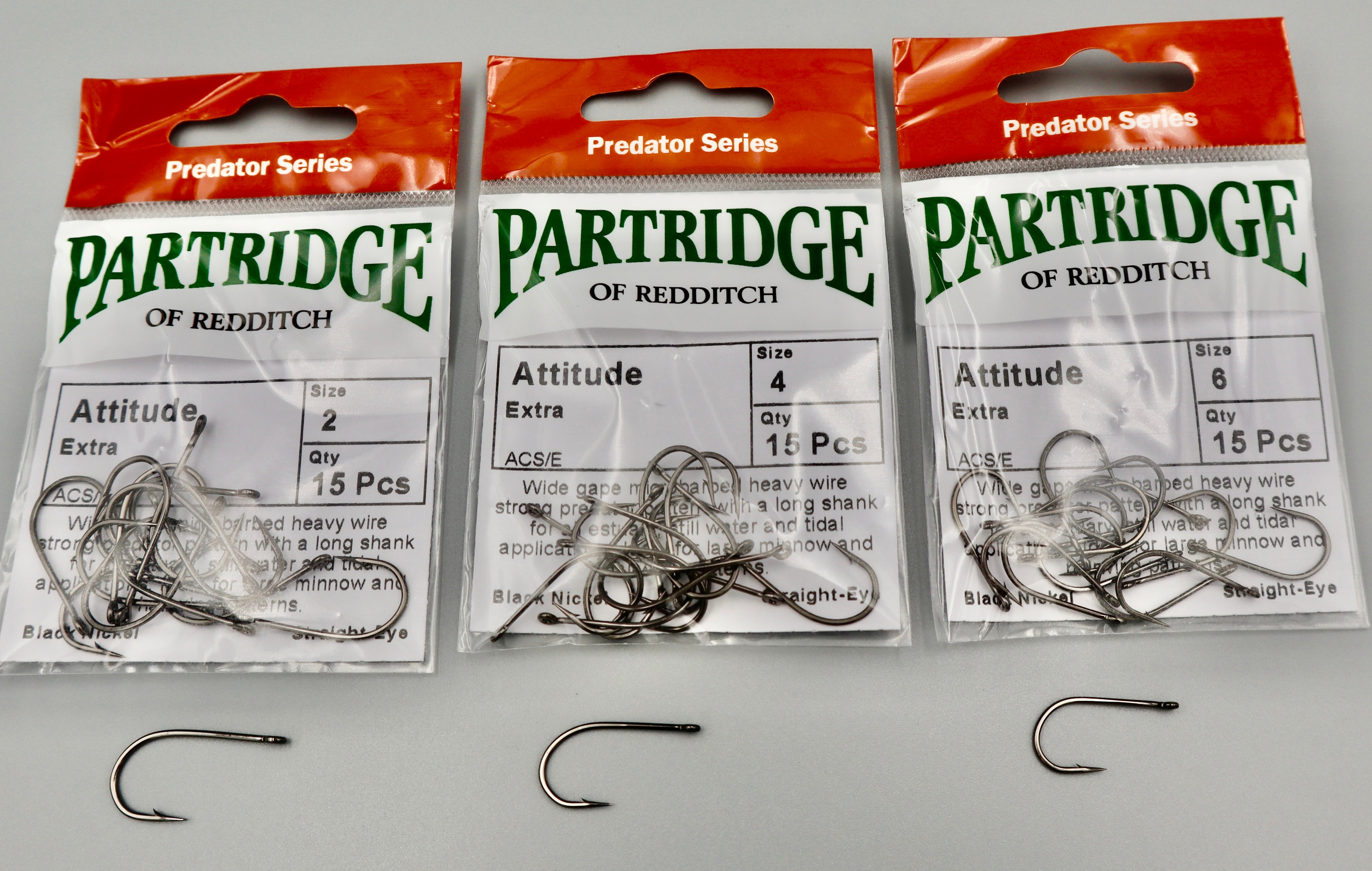Partridge Of Redditch Attitude Extra Hook (Predator series)