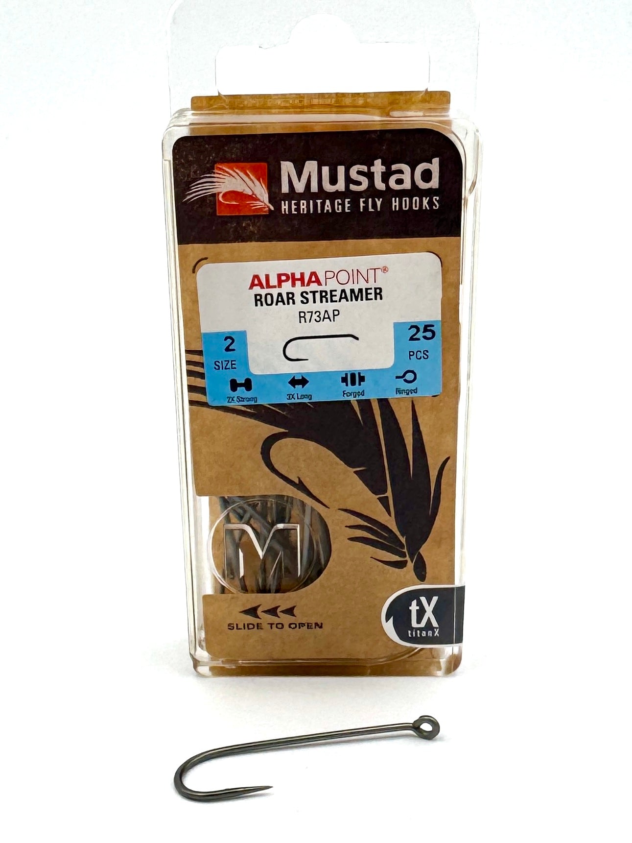 Mustad ALPHA POINT Roar Streamer R73AP - fly fishing hooks - image 4