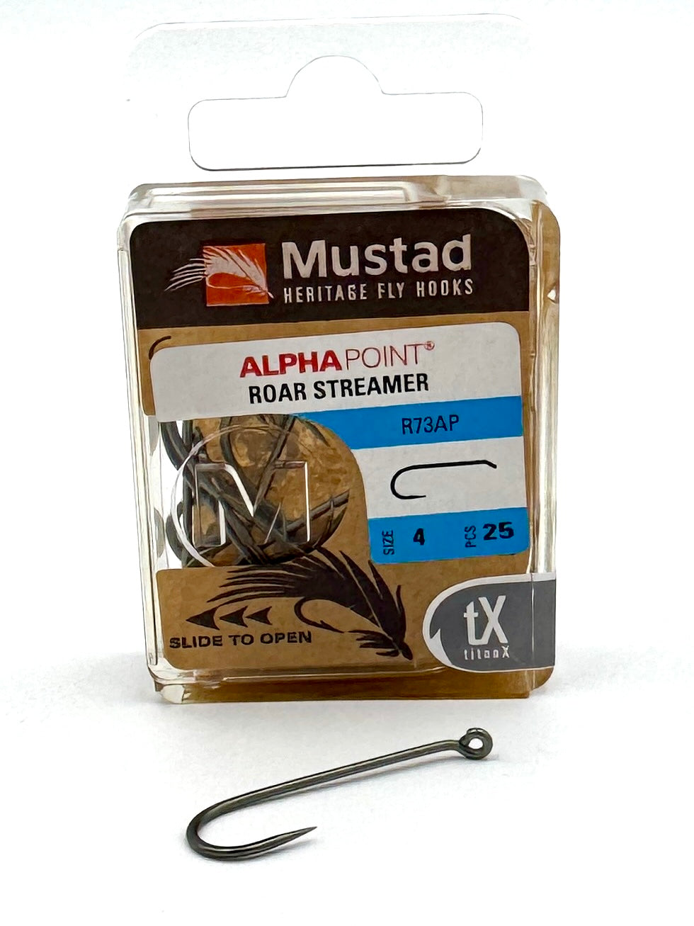 Mustad ALPHA POINT Roar Streamer R73AP - fly fishing hooks - image 6