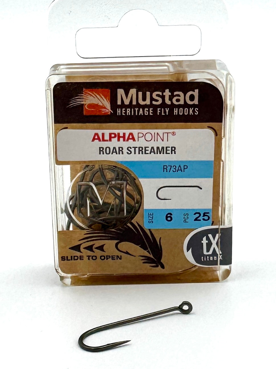 Mustad ALPHA POINT Roar Streamer R73AP - fly fishing hooks - image 5