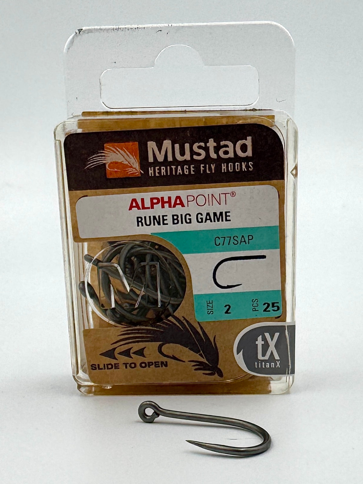 Mustad ALPHA POINT RUNE BIG GAME C77SAP - fly fishing hooks - image 5