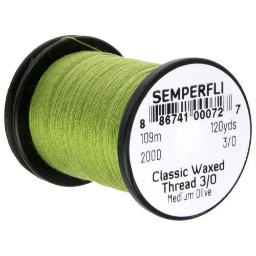 SemperFli Classic Waxed Thread - fly tying material - image 18
