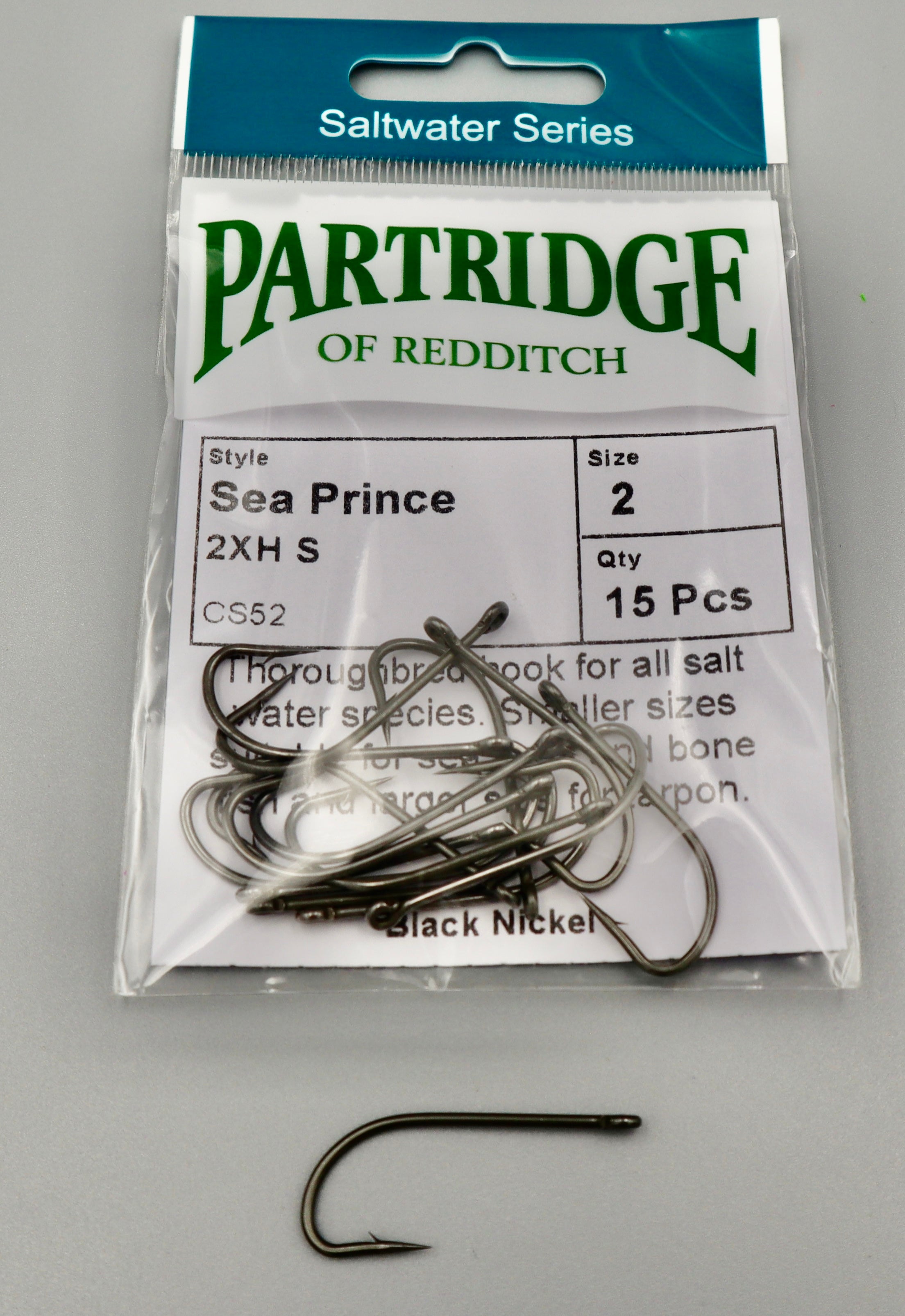 Partridge Of Redditch Sea Prince Hooks 2XH S