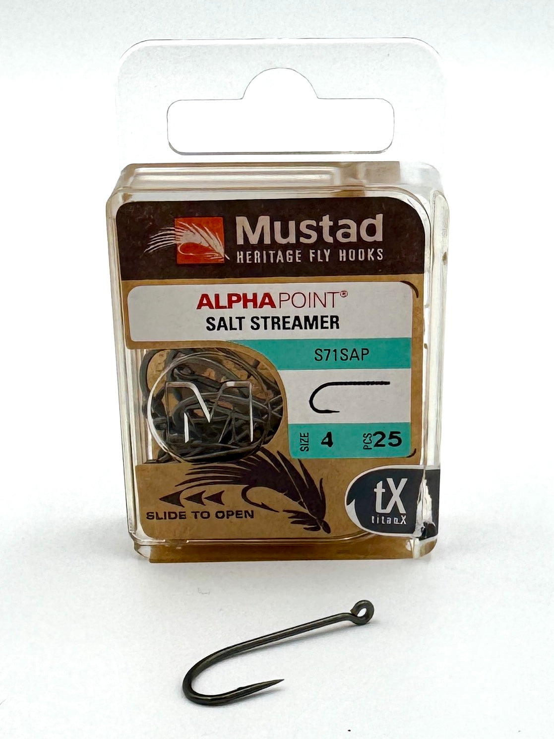 Mustad ALPHA POINT Salt Streamer S71SAP - fly fishing hooks - image 4