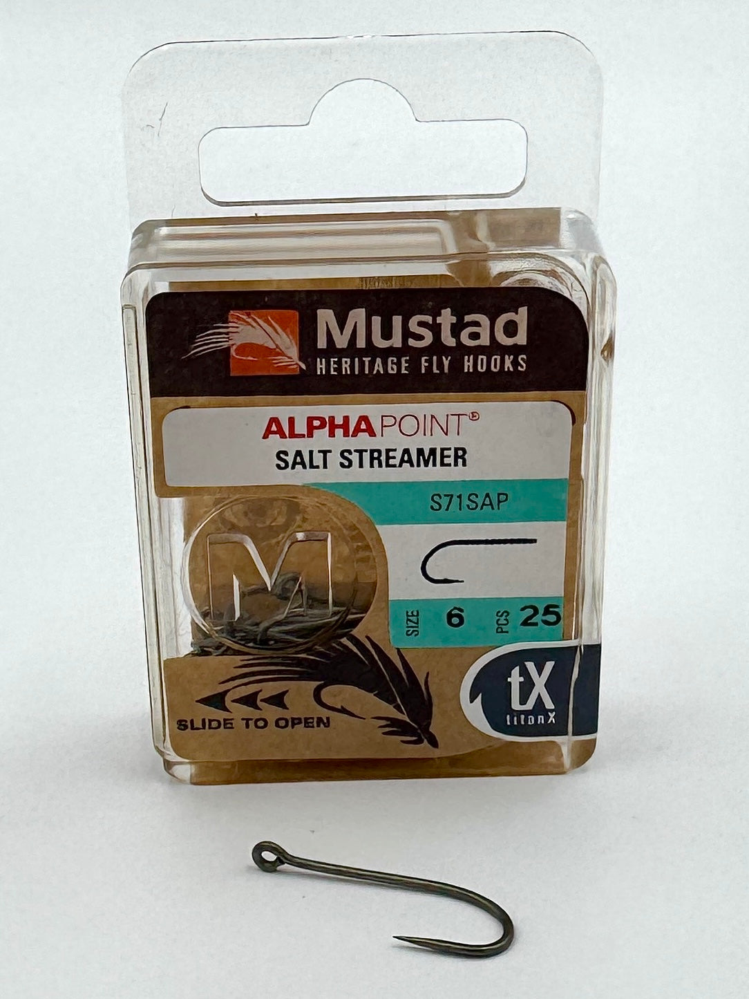 Mustad ALPHA POINT Salt Streamer S71SAP - fly fishing hooks - image 5