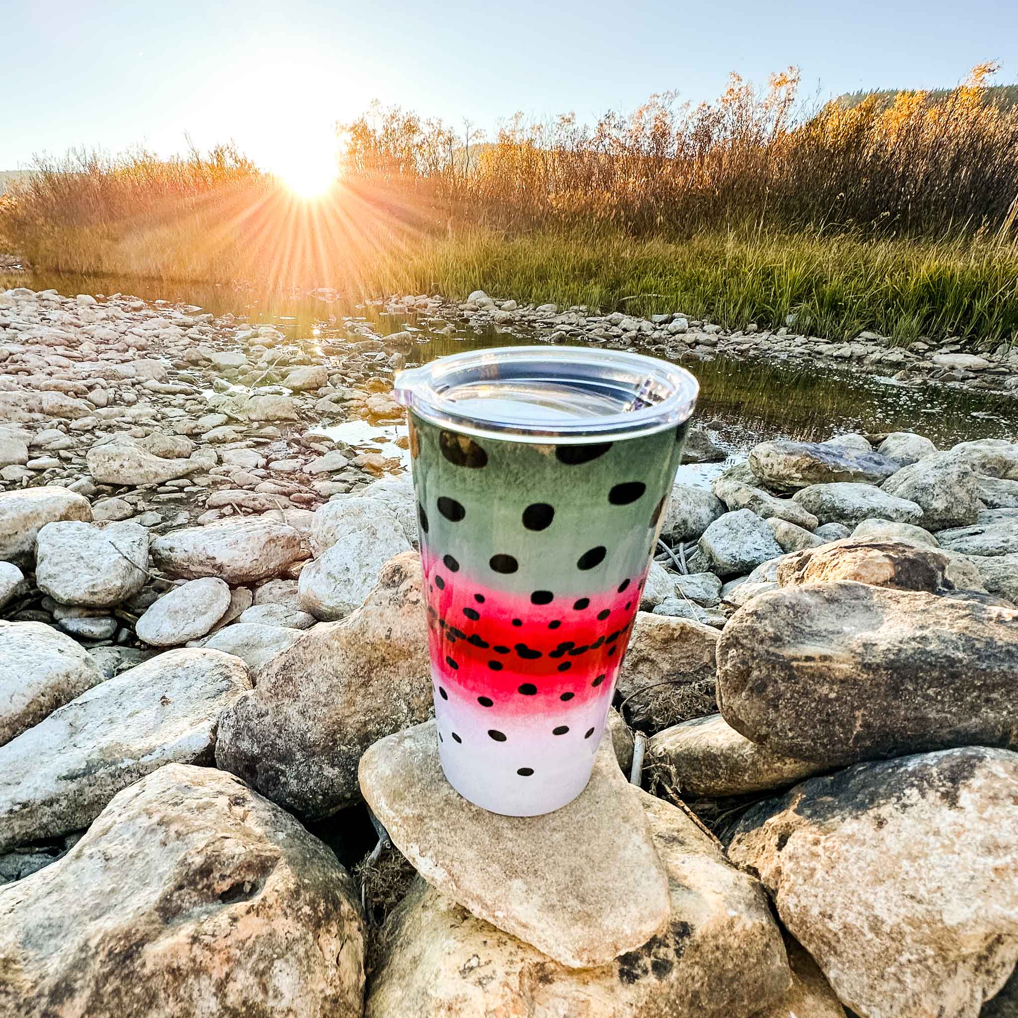 Rainbow Trout Tumbler 20oz