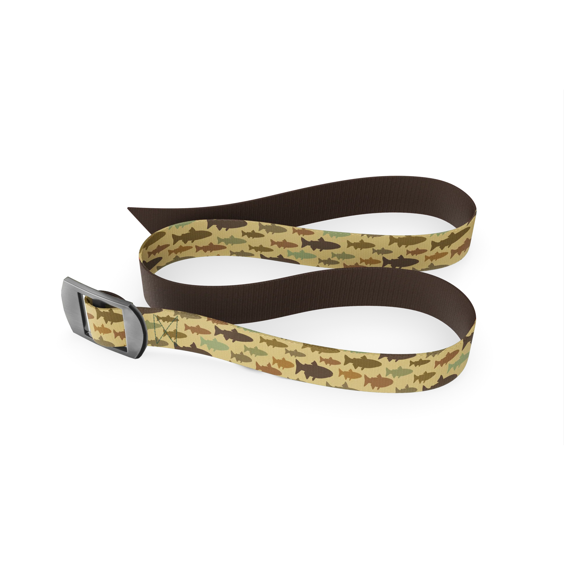 BASECAMP REV BELT laid flat showing buckle and strap detail