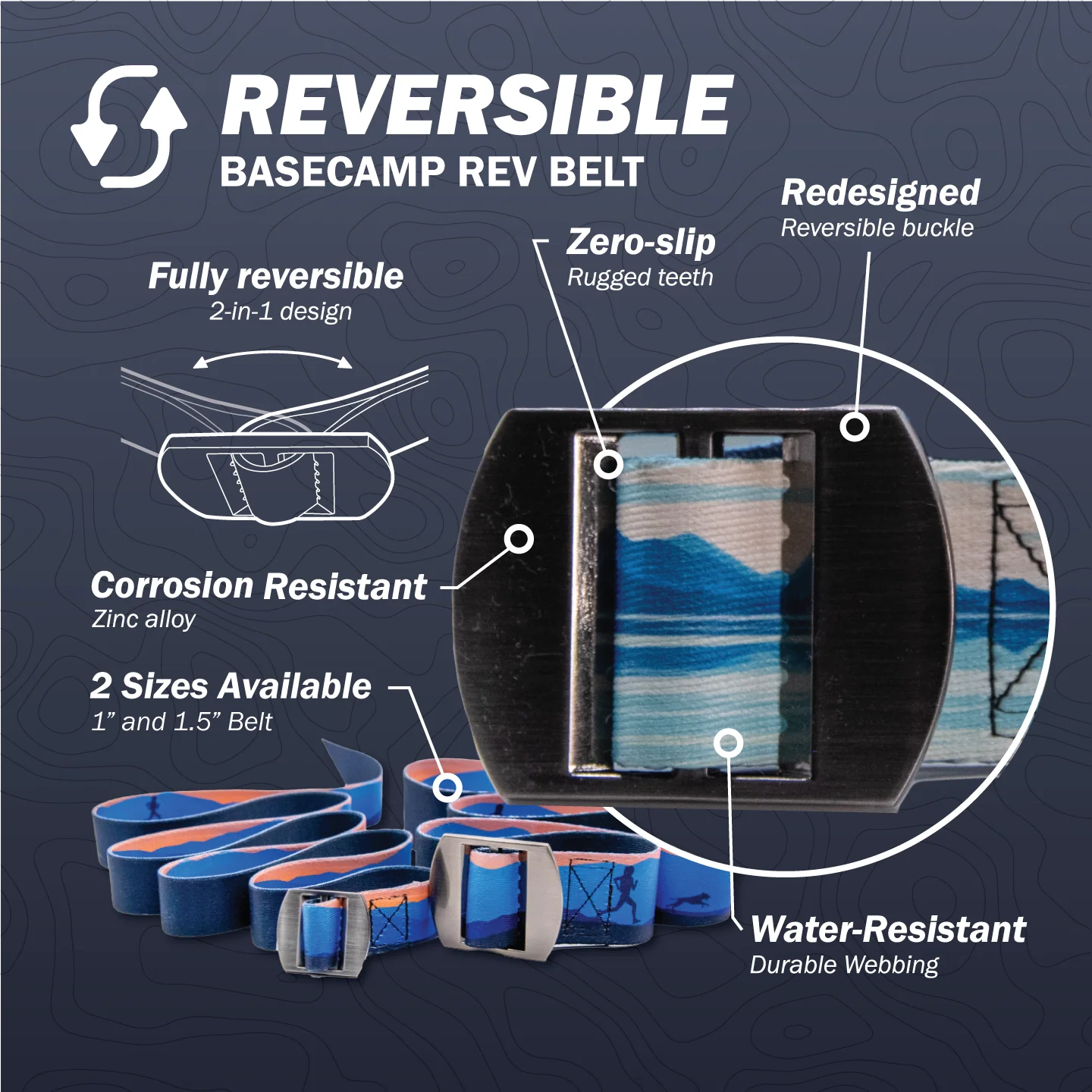 BASECAMP REV BELT specs