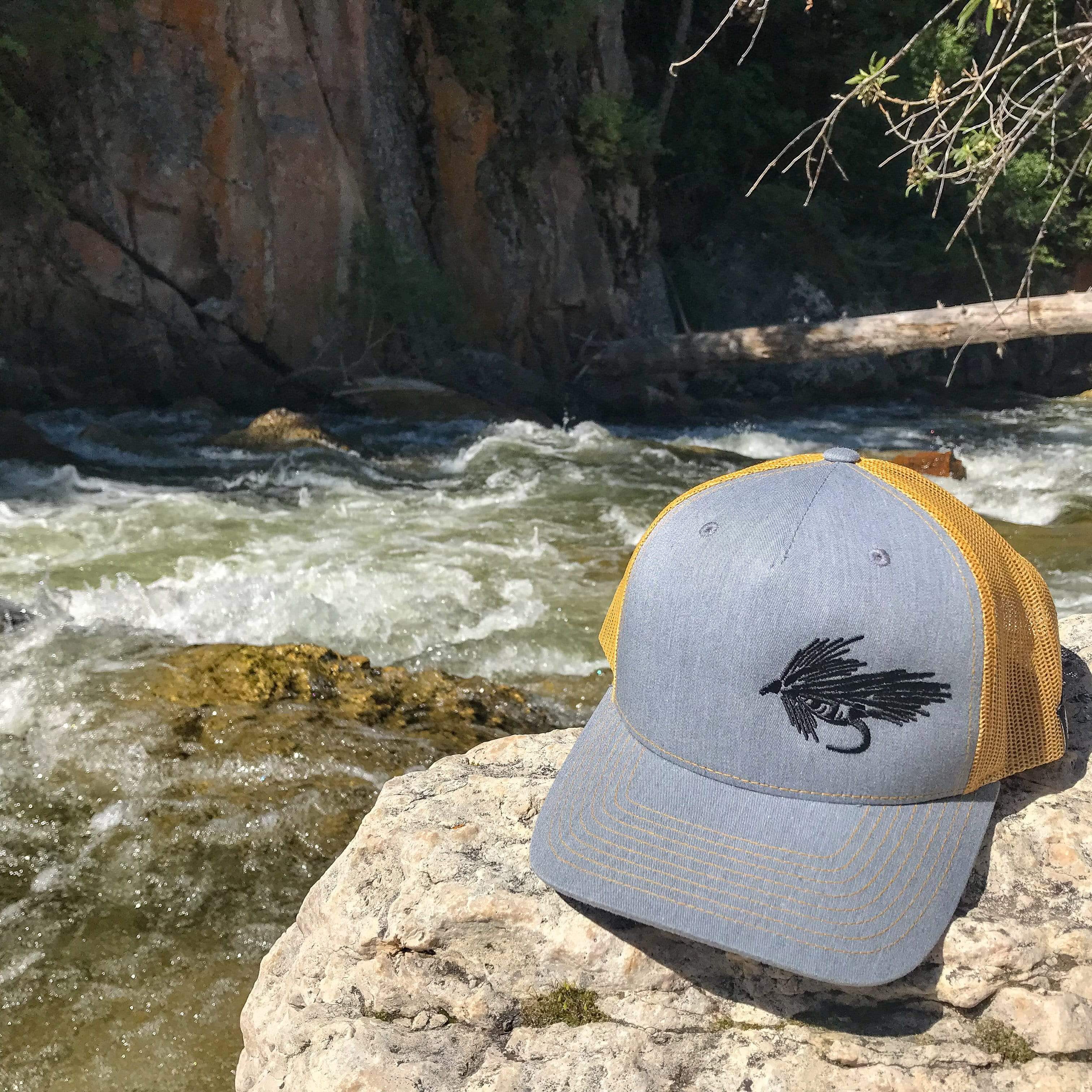 Streamer Trucker - Heather Gray/Gold - So Fly Series 1