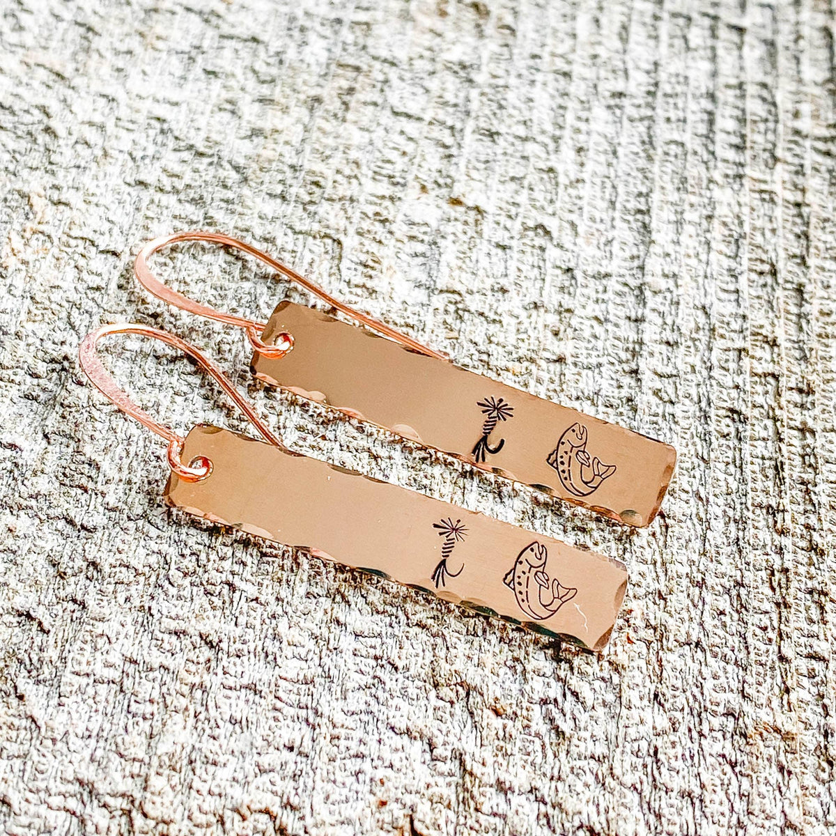 Fly + Fish Earrings