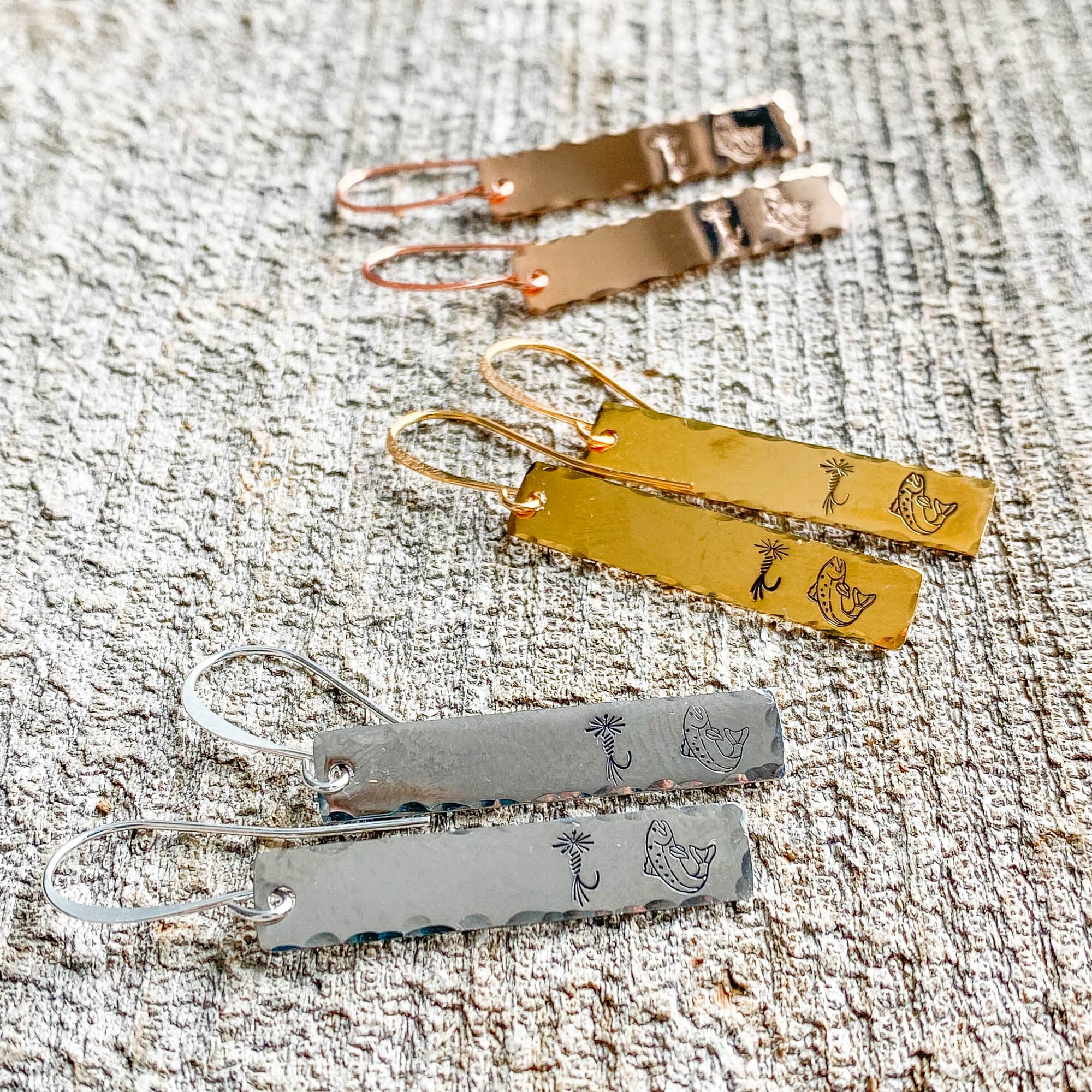 Fly + Fish Earrings