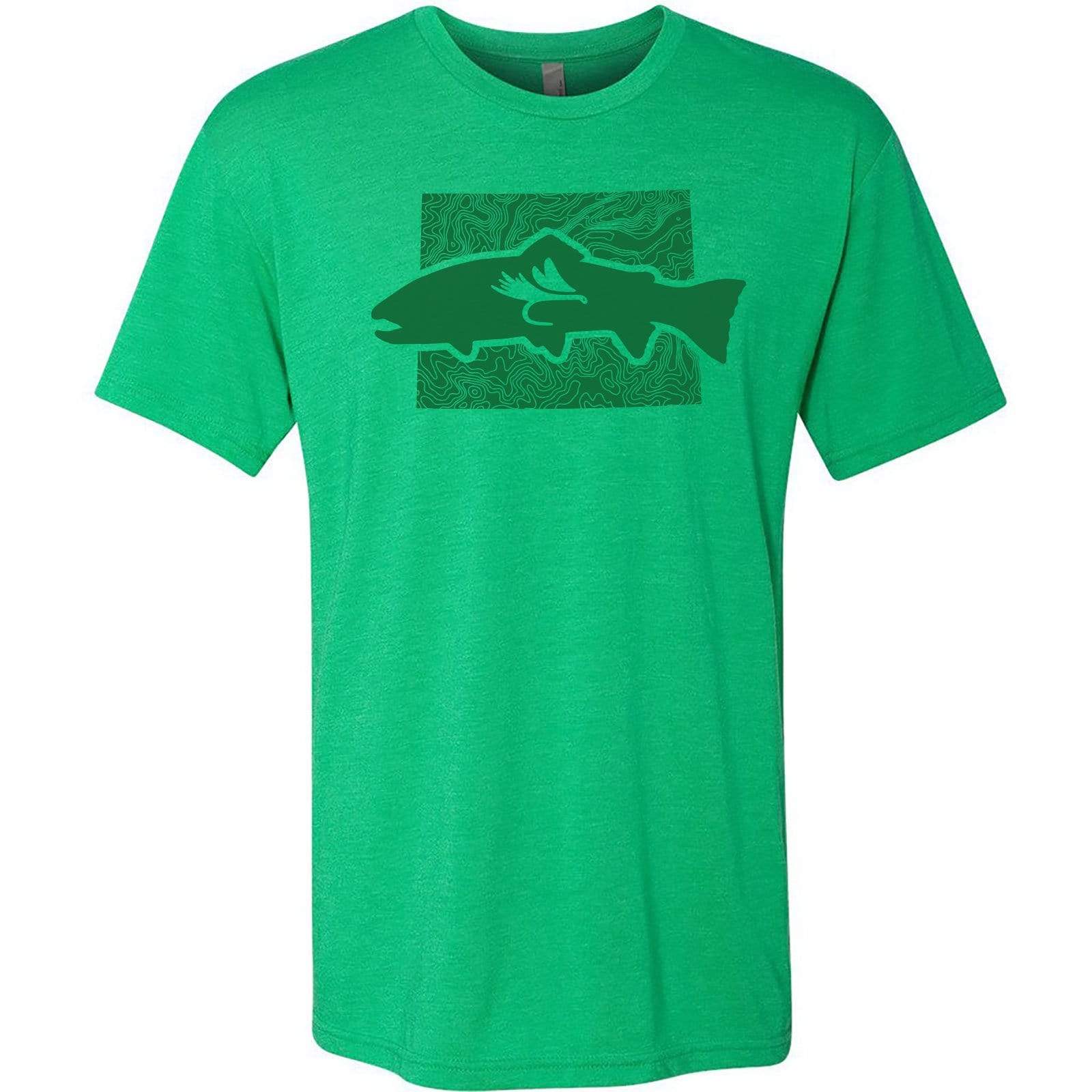 Fly Fish Wyoming® Topo Tee