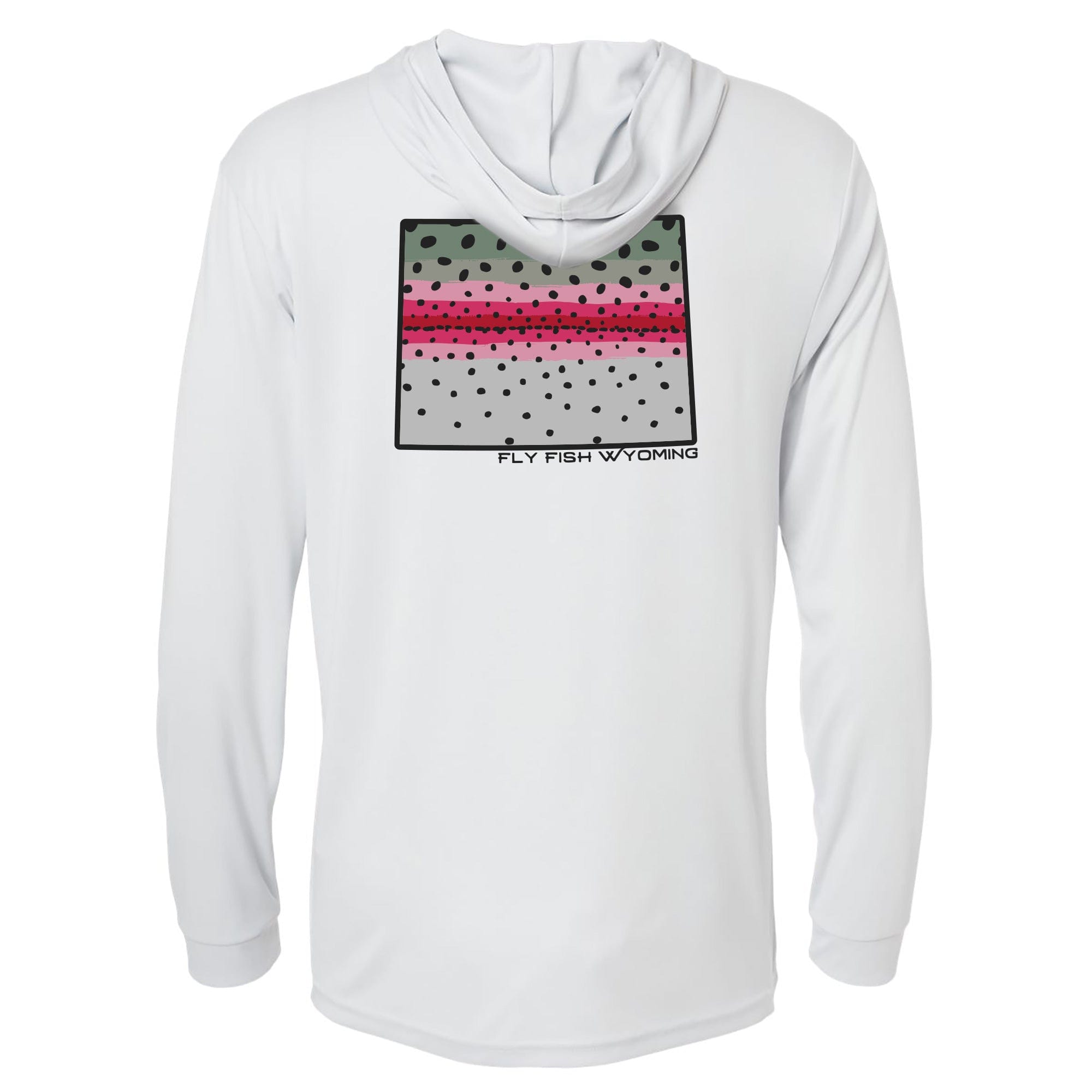 Rainbow Trout Performance Hooded Long Sleeve