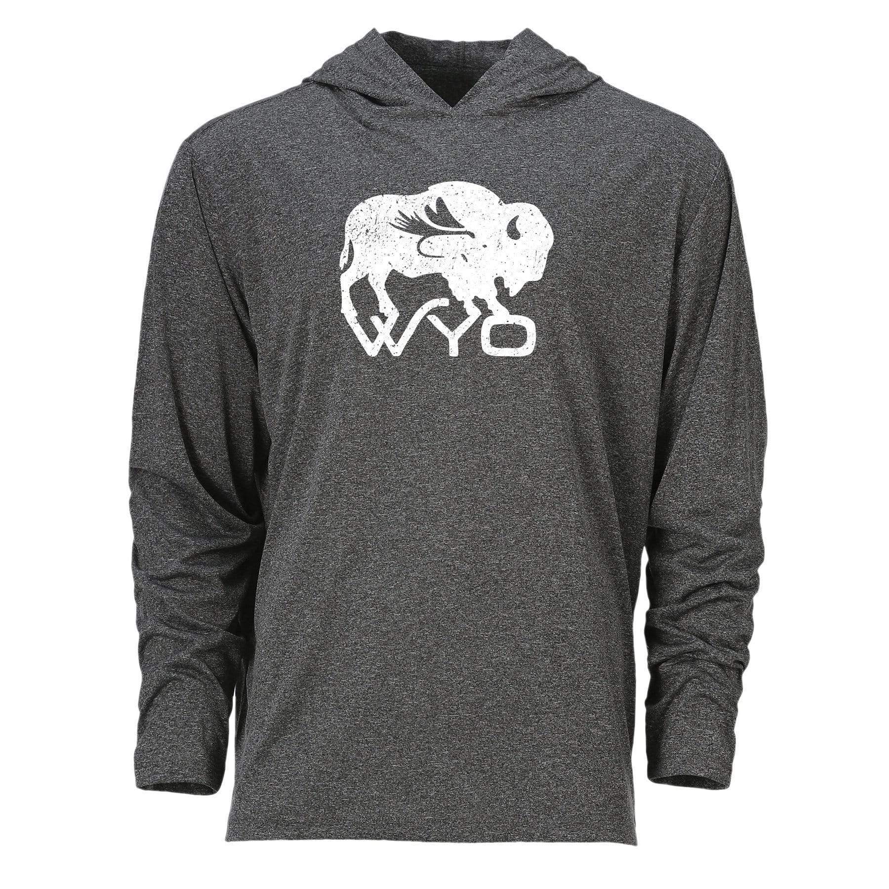 Wyo Fly Bison Men's Performance Hood