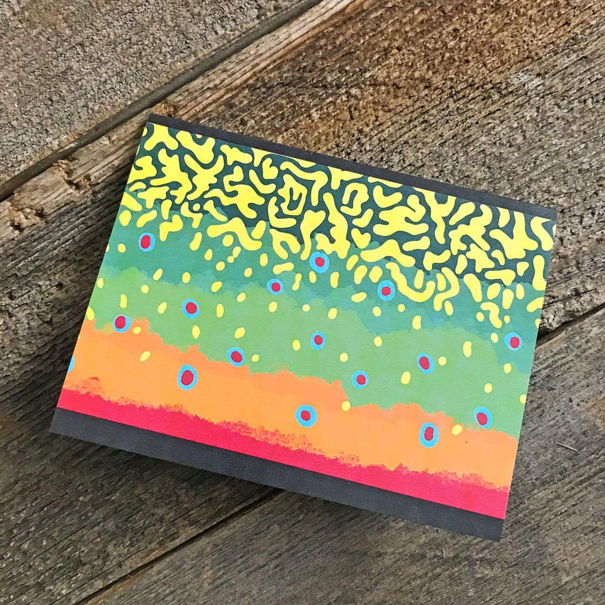 Trout Pattern Notecards