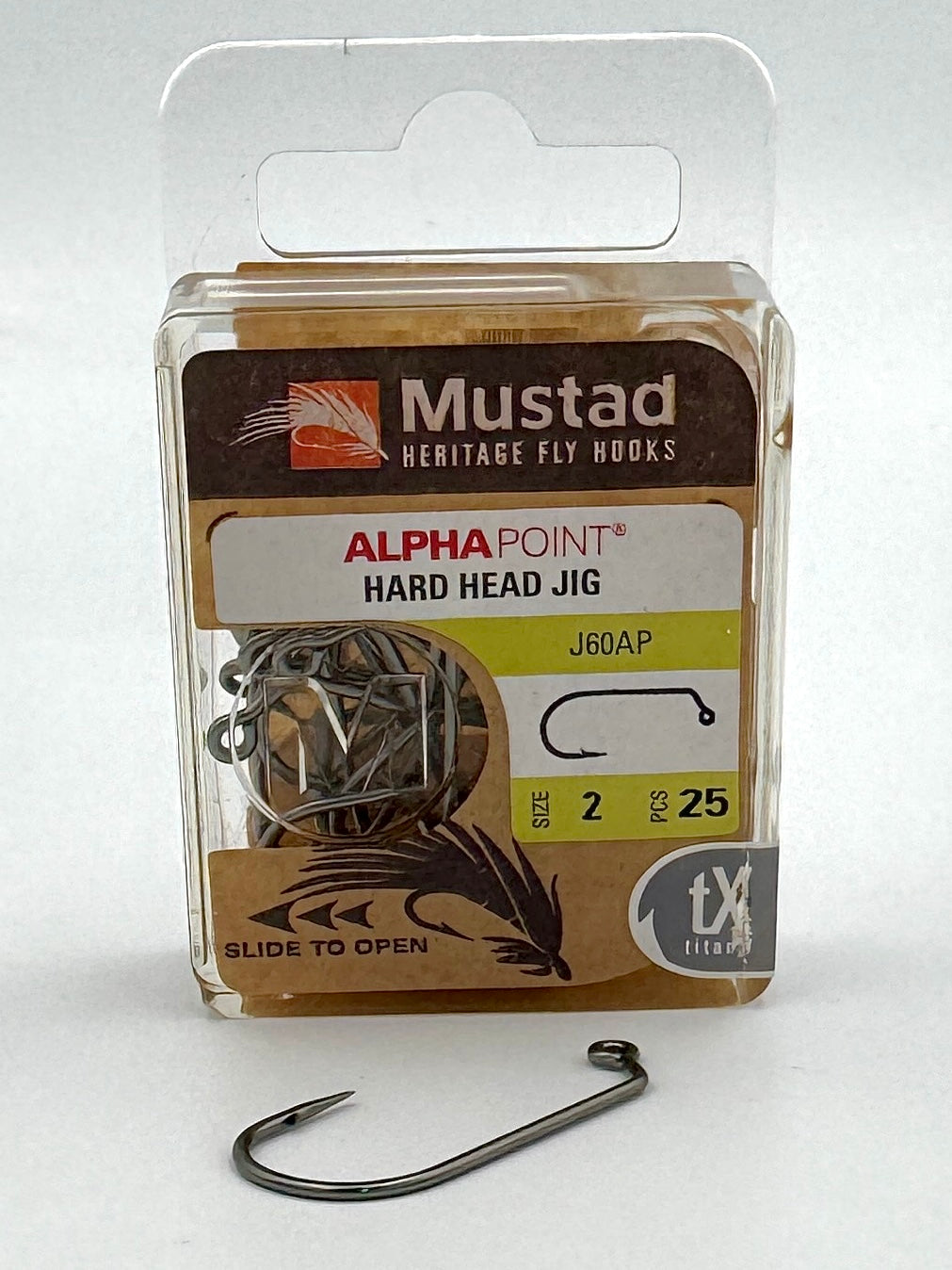Mustad AlphaPoint Hard Head Jig J60AP - fly fishing hooks - image 3