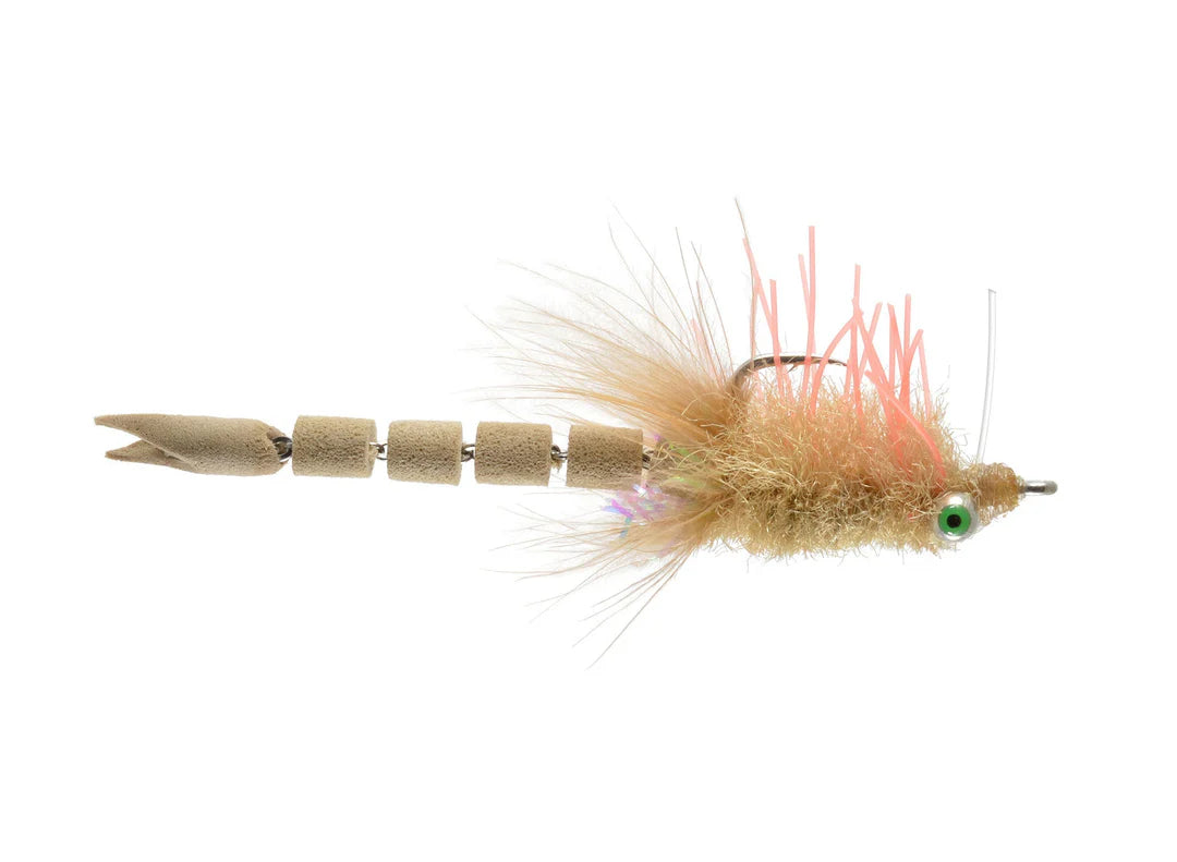 Arculio's Bonefish Tickler fly gold color