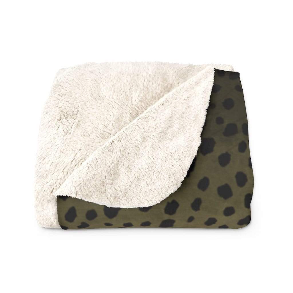 Cutthroat Trout Sherpa Fleece Throw
