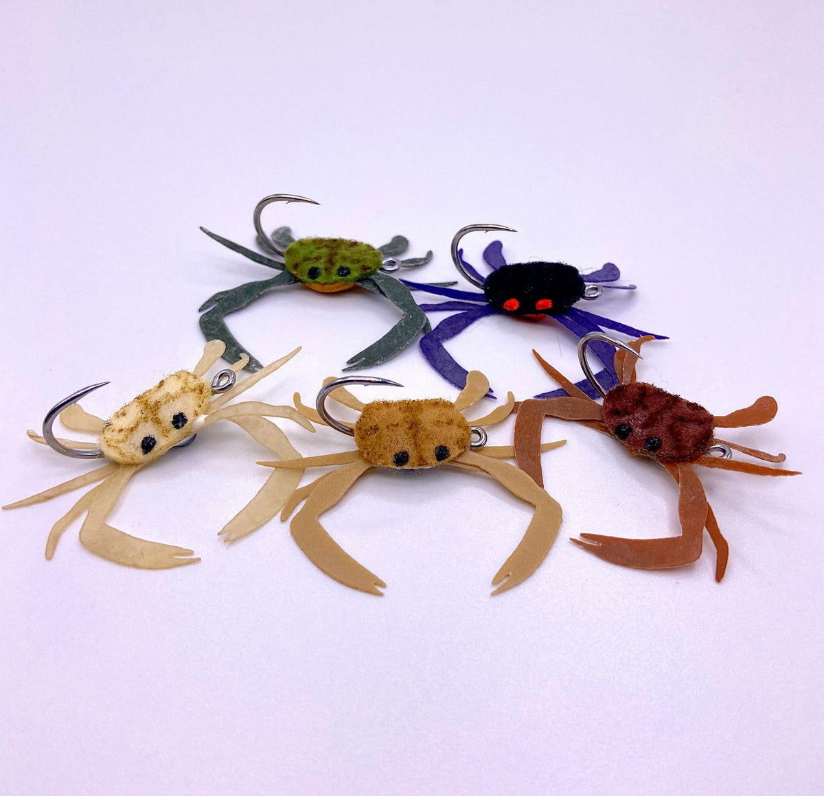 Felt Crab Bodz- Fly Skinz - fly tying material - image 3
