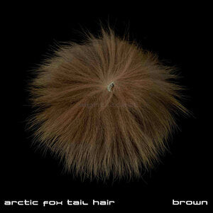 Sight Cast Arctic Fox Tail Hair