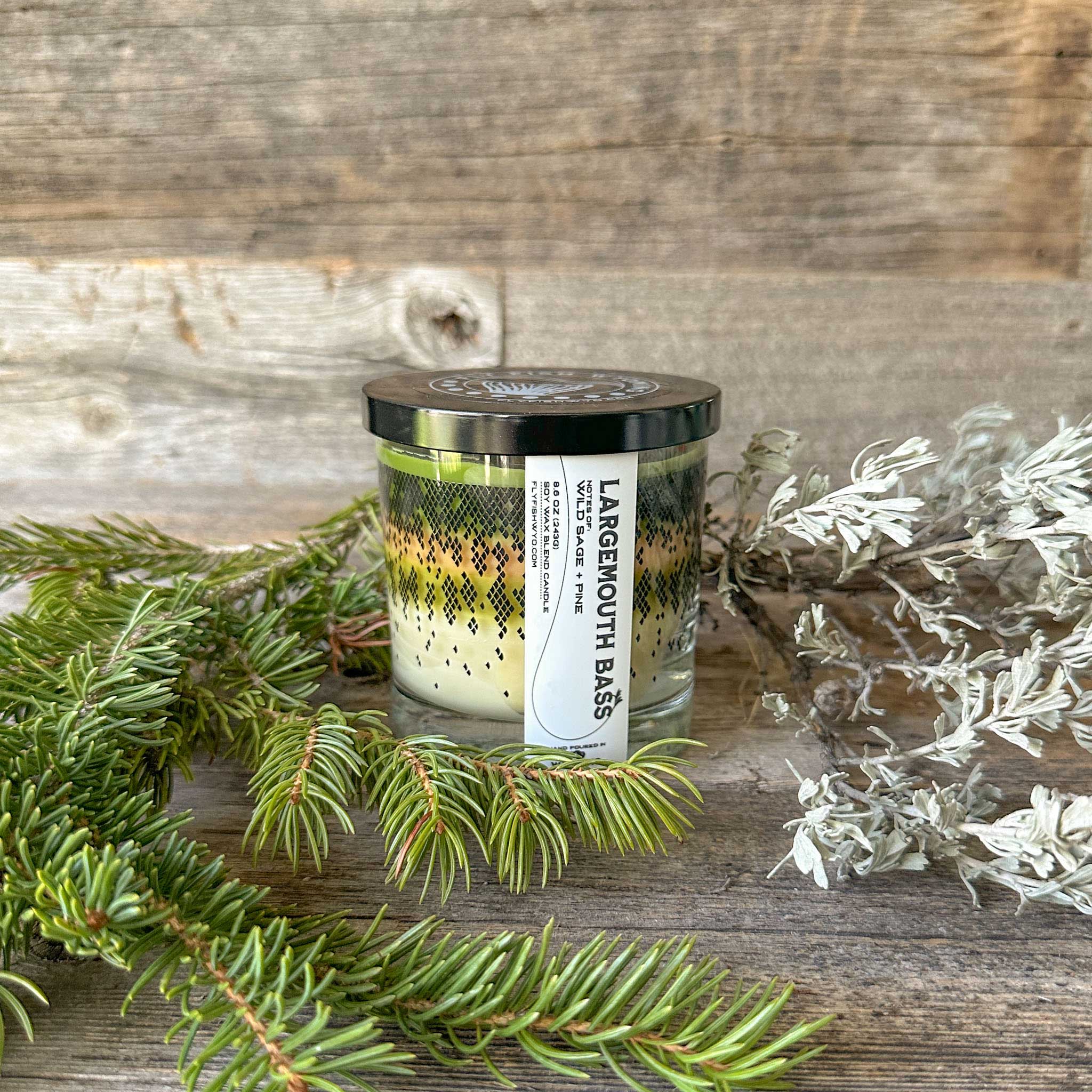 Wyo Largemouth Bass Candle