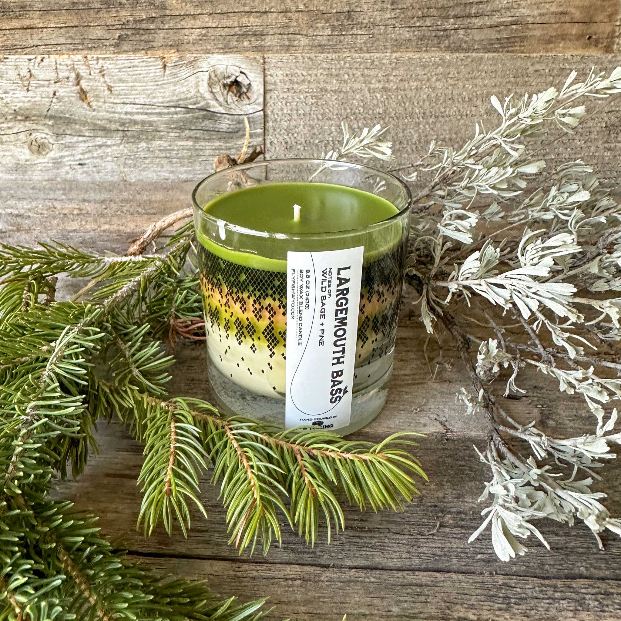 Wyo Largemouth Bass Candle