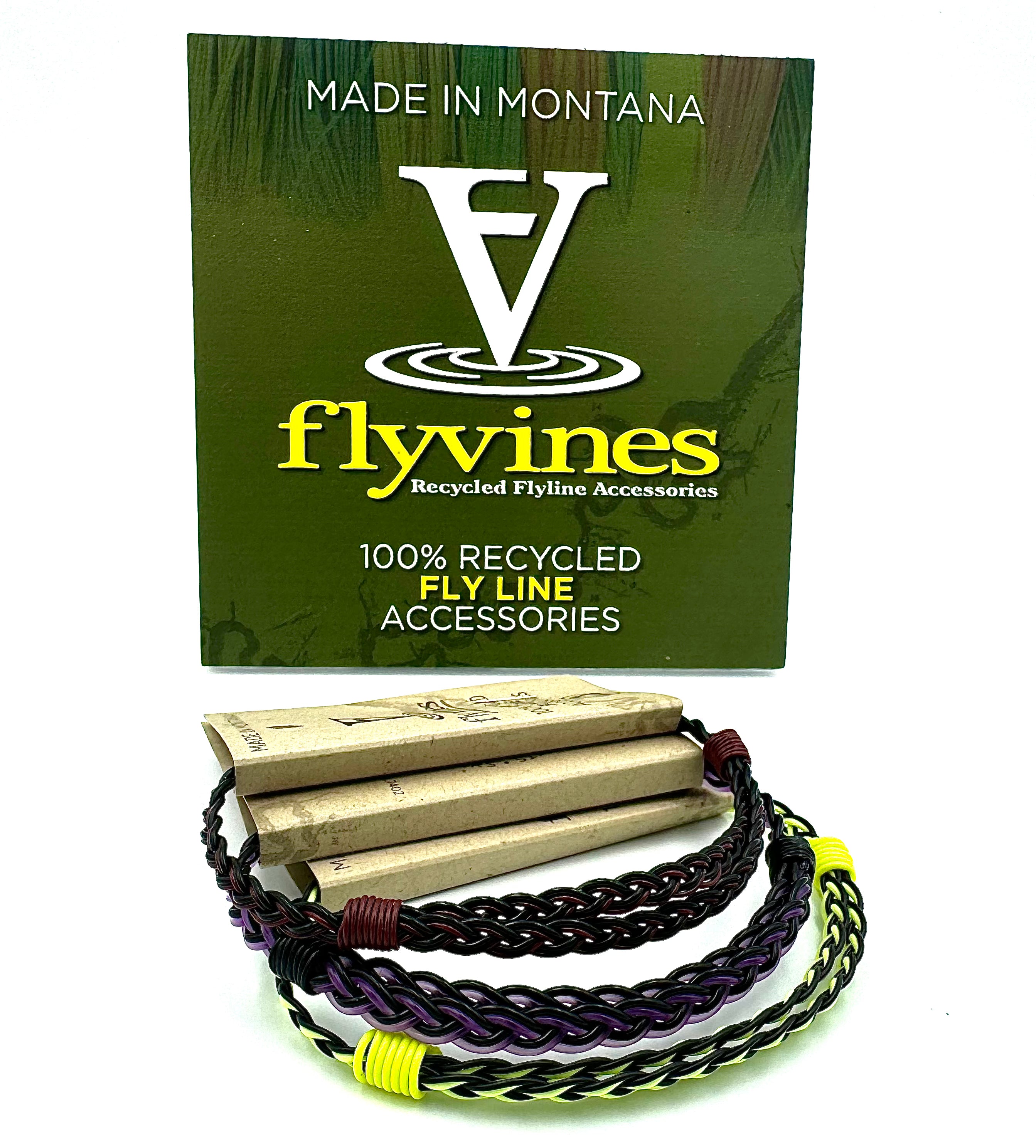 Flyvines Original Recycled Fly Line Bracelet