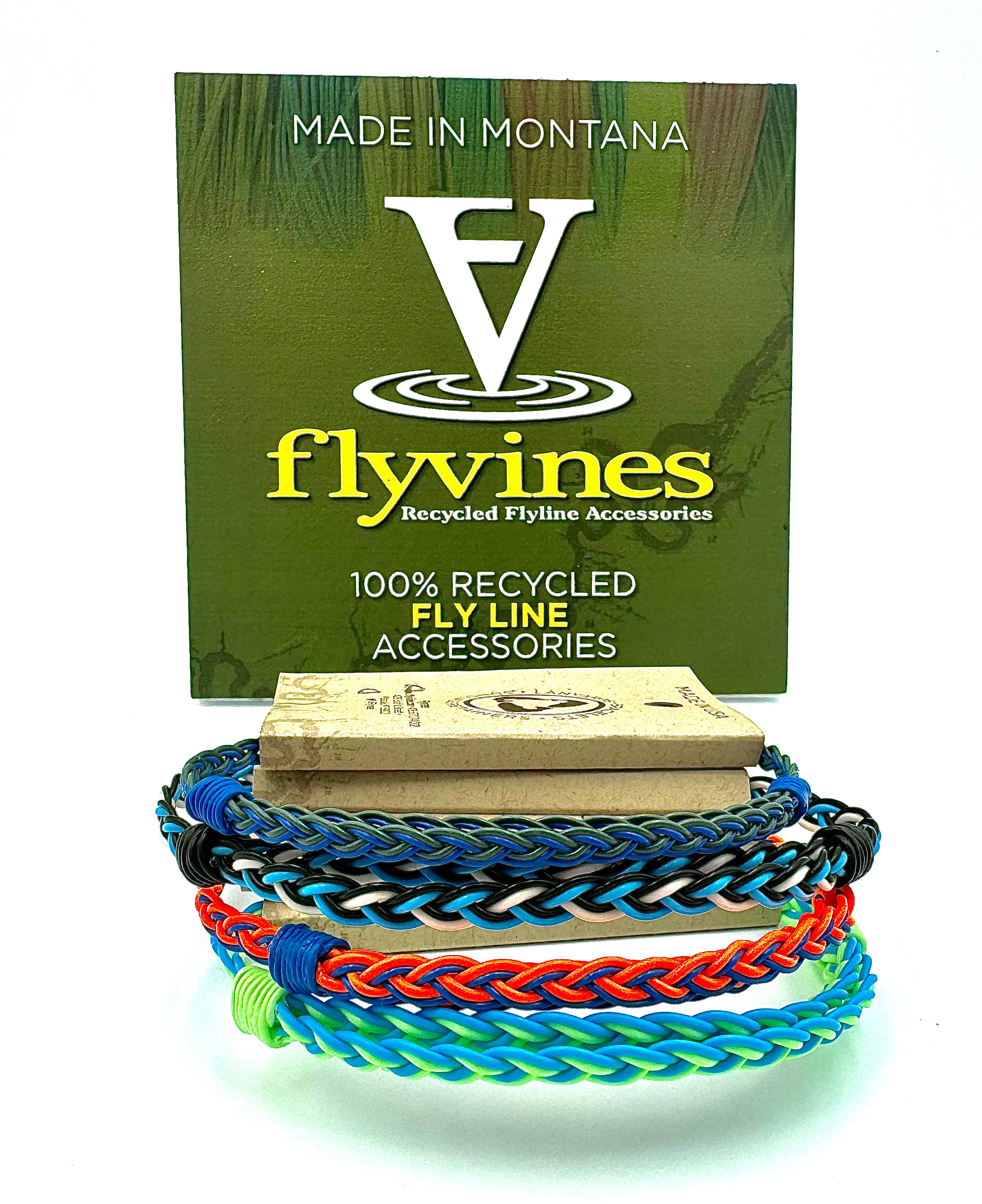 Flyvines Original Recycled Fly Line Bracelet