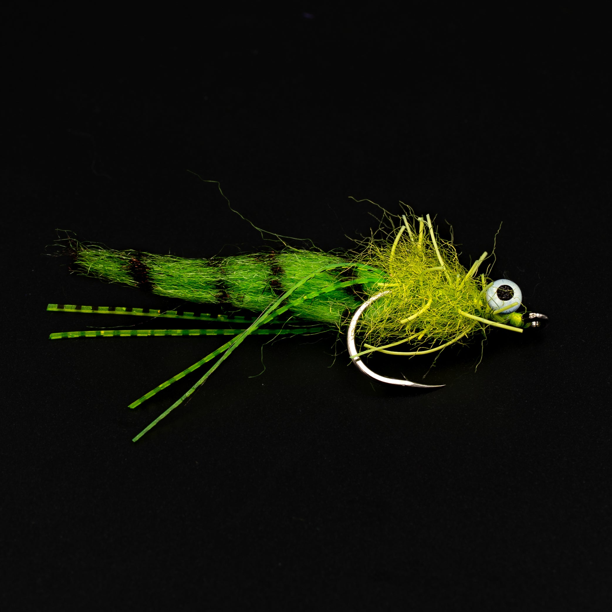 BackCast Creeper XL-Finatics Fly Co. Fly in Chartreuse