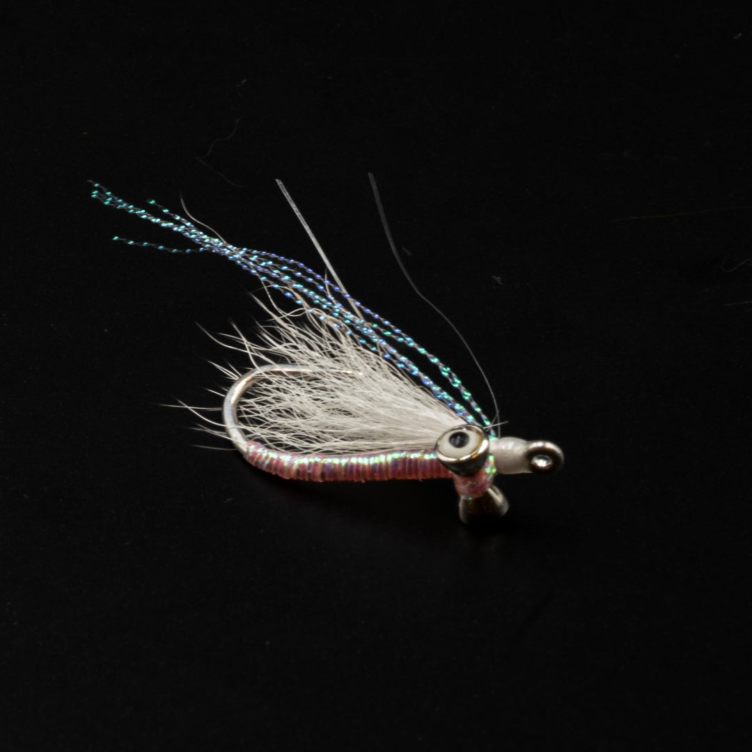 Crazy Charlie Pink Pearl #4 bonefish fly by FINATICS
