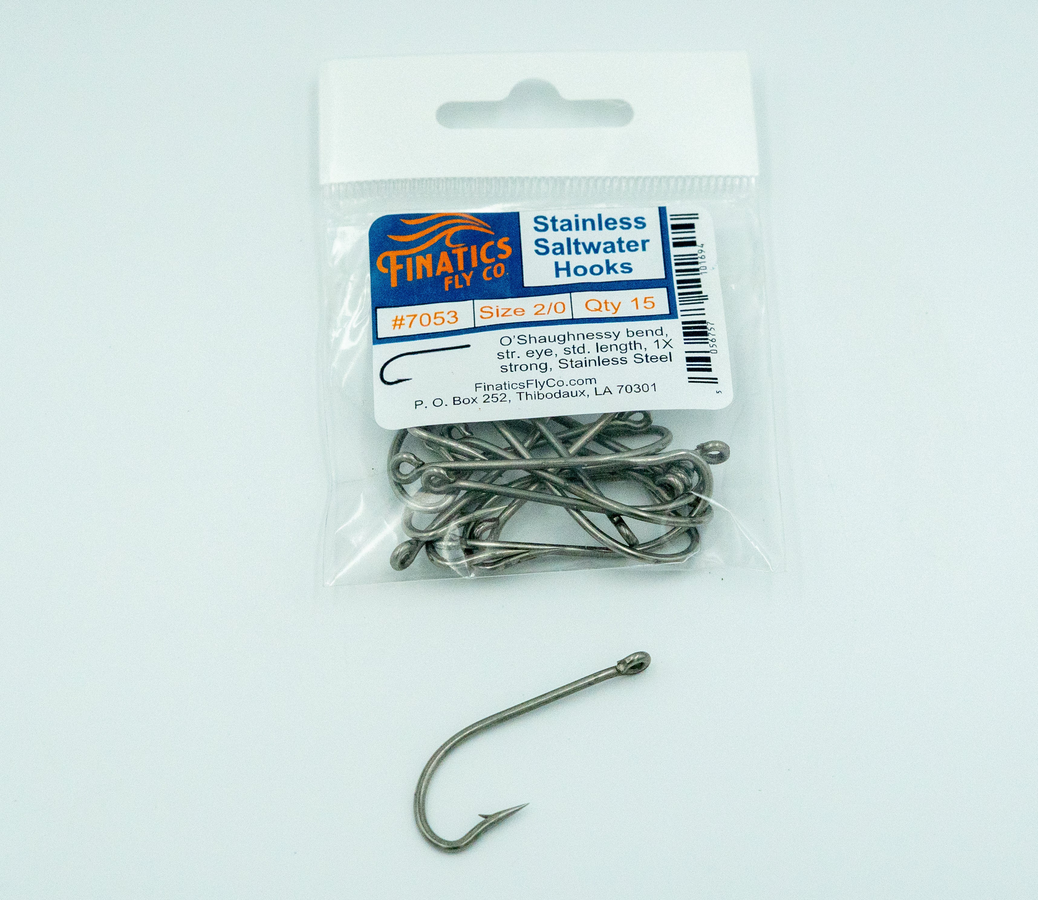 Streamer O'Shaughnessy 1X – Finatics Fly Co. Stainless Saltwater Hooks