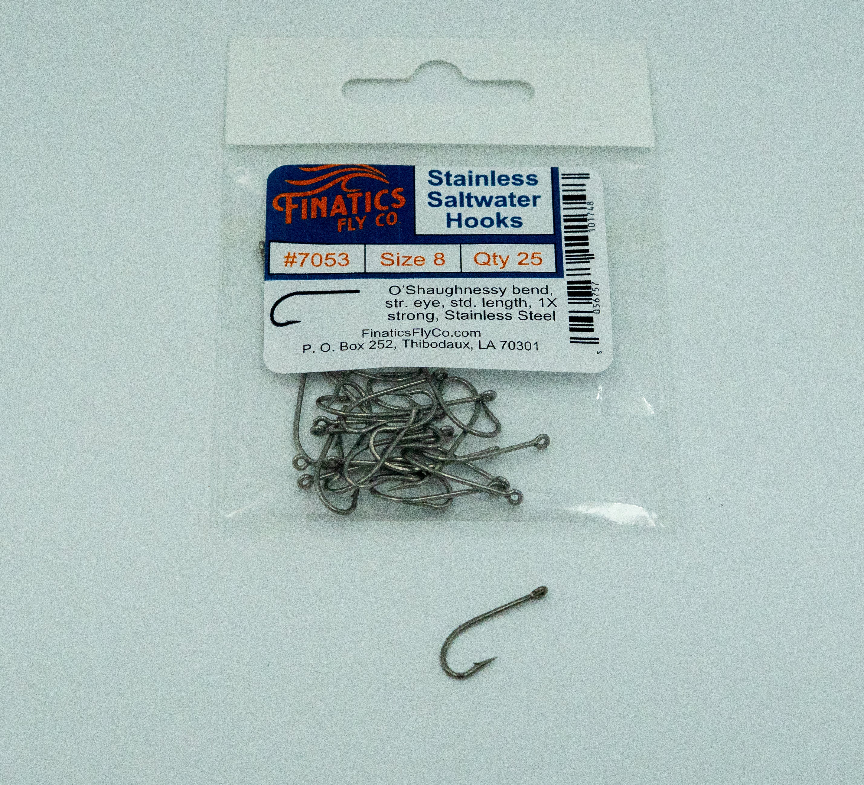 Streamer O'Shaughnessy 1X – Finatics Fly Co. Stainless Saltwater Hooks