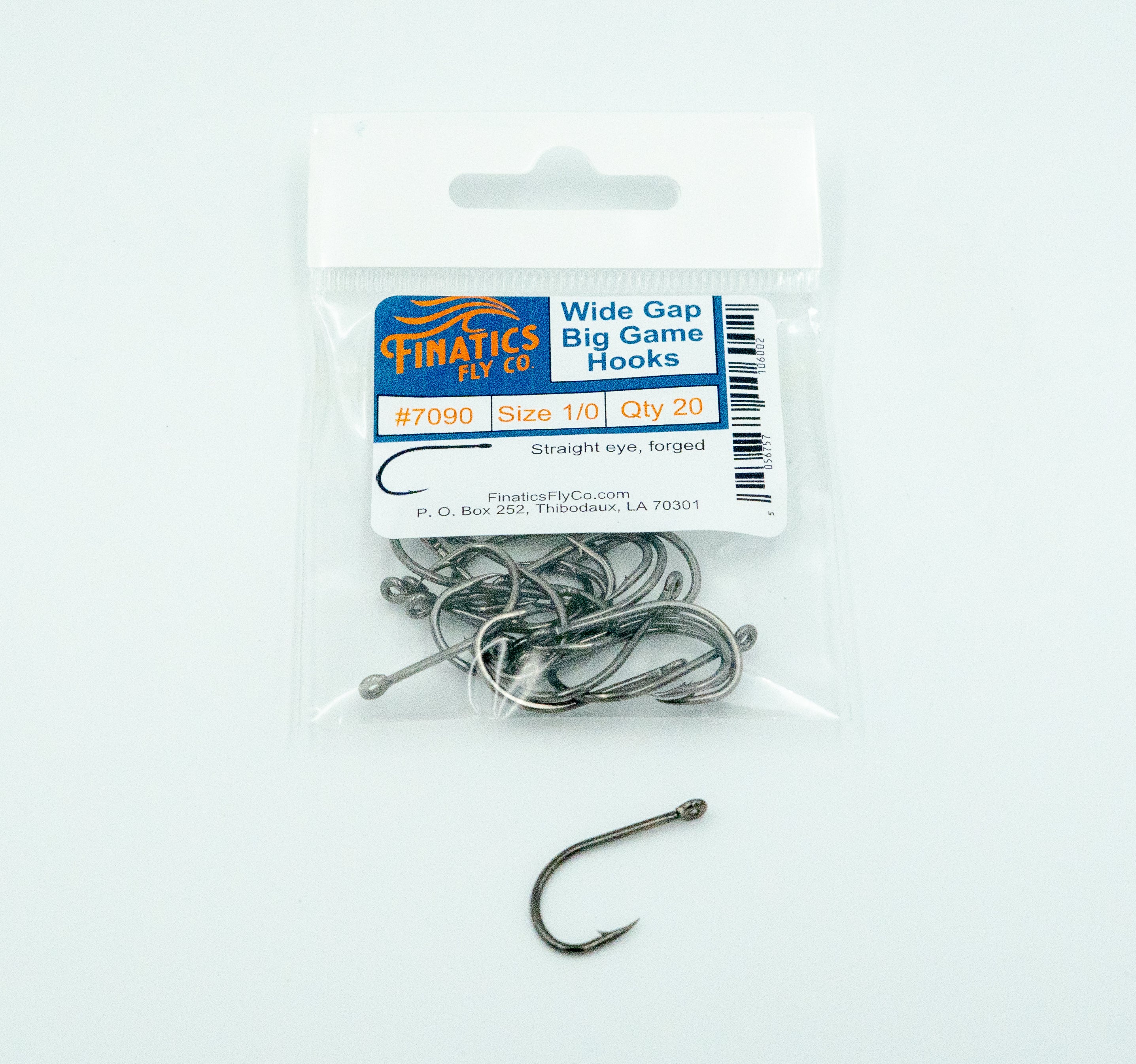 Wide Gap Big Game Hooks – Finatics Fly Co.