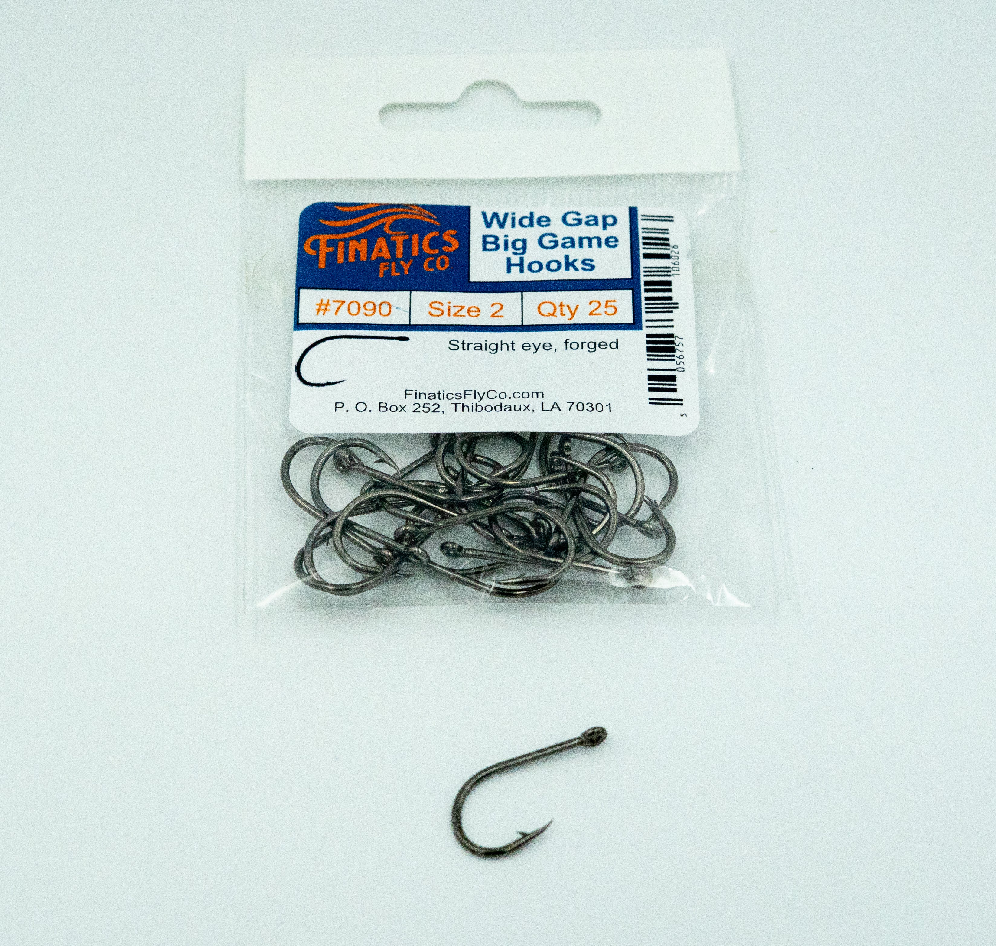 Wide Gap Big Game Hooks – Finatics Fly Co.
