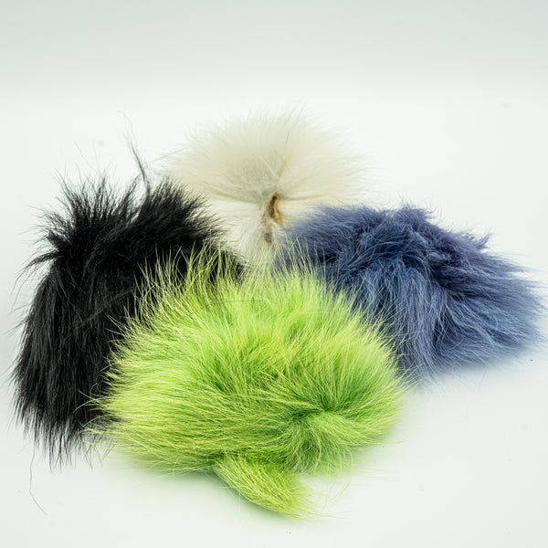 Furilu Arctic Fox Tail Fly Hair