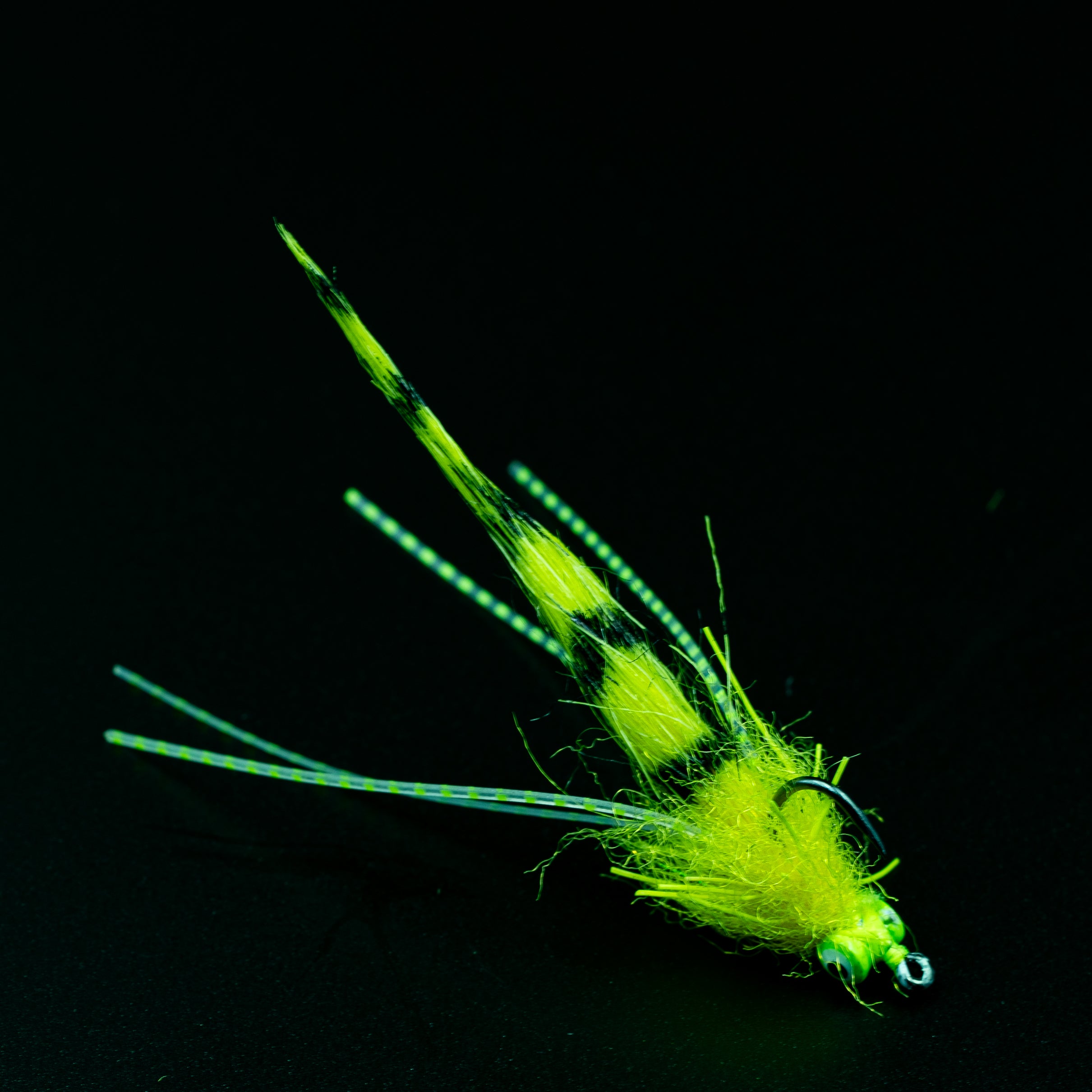BackCast Creeper Mini- Finatics Fly Company Fly in Yellow