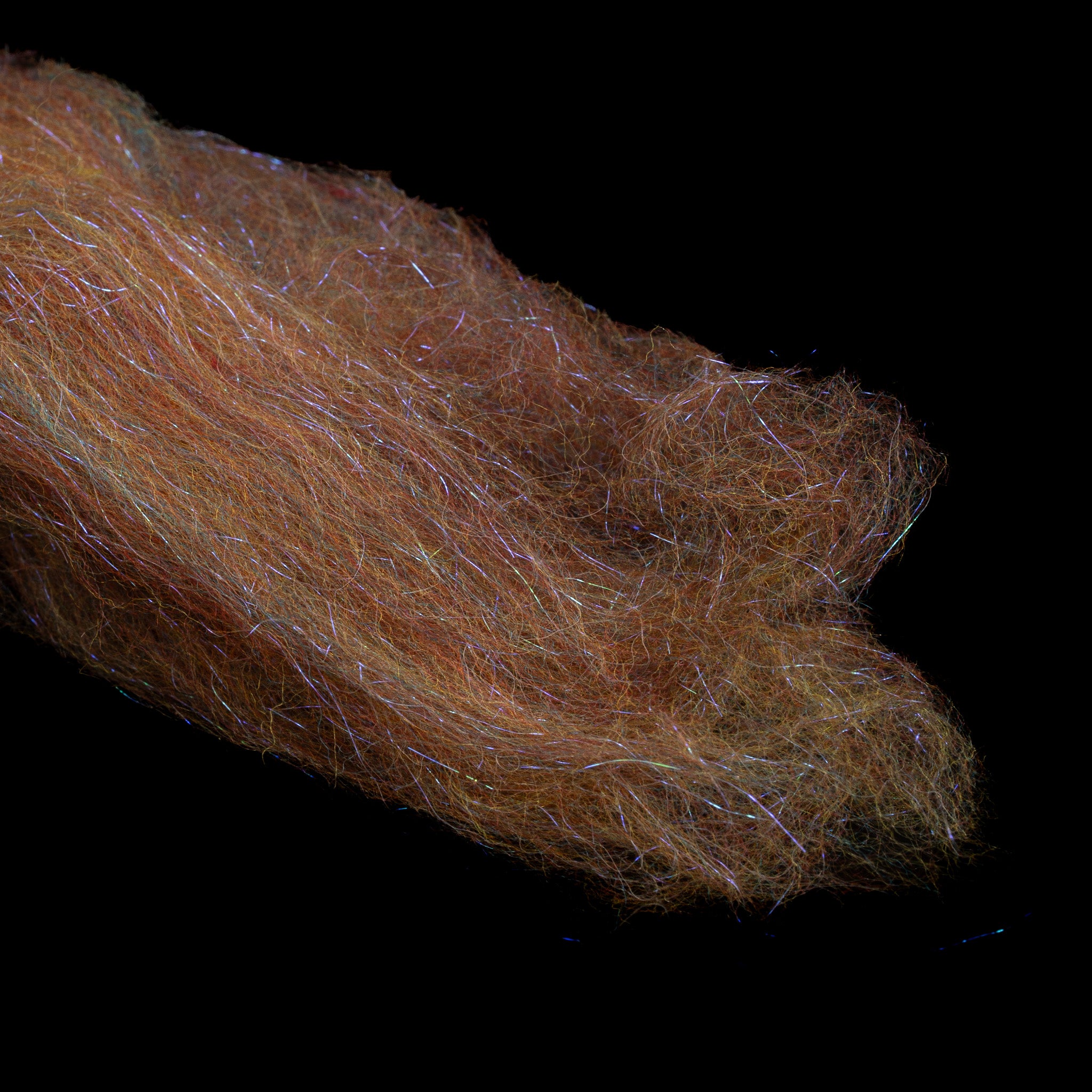 Voodoo Faux Fox Fibers Gumbo Gold synthetic fly tying fibers