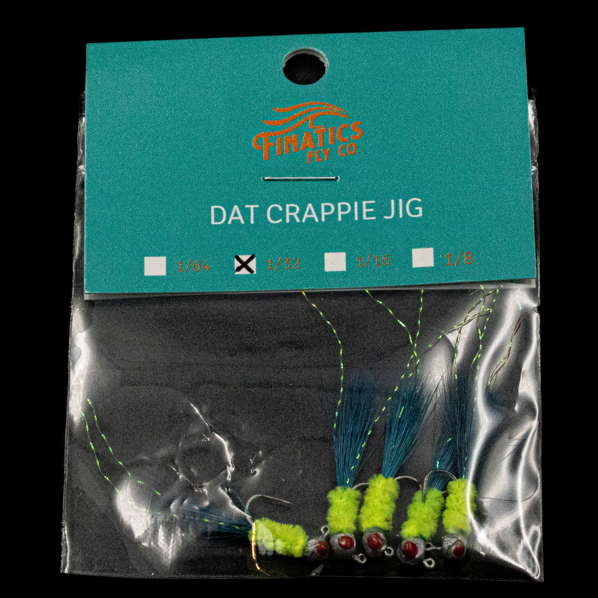 Dat Crappie Jig – Finatics Fly Company