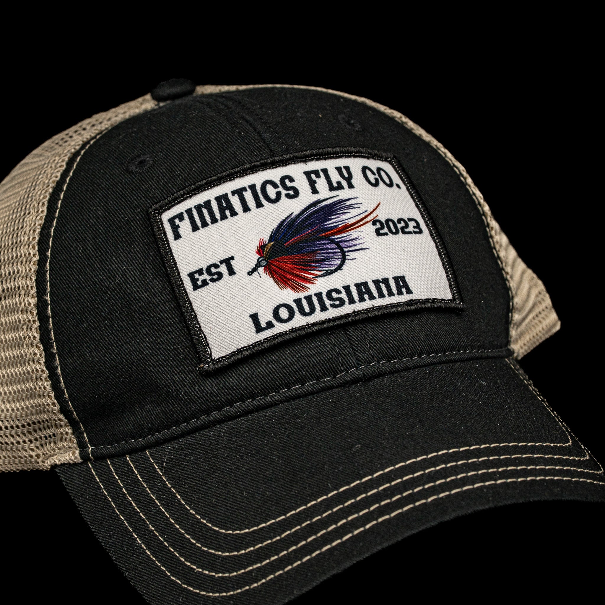 White Patch Hat- Finatics Fly Company