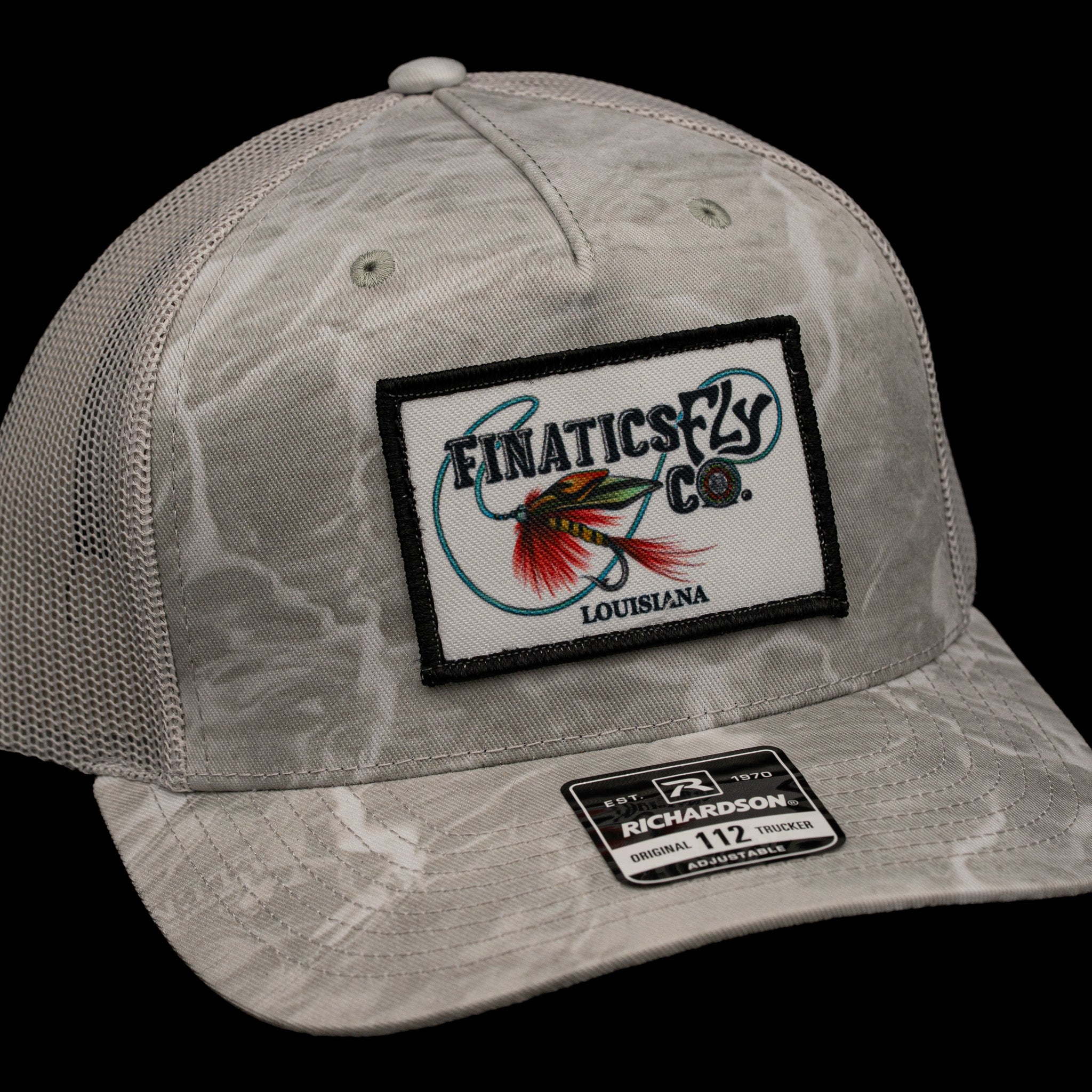 Silver Mossy Oak Patch Hat – Finatics Fly Company