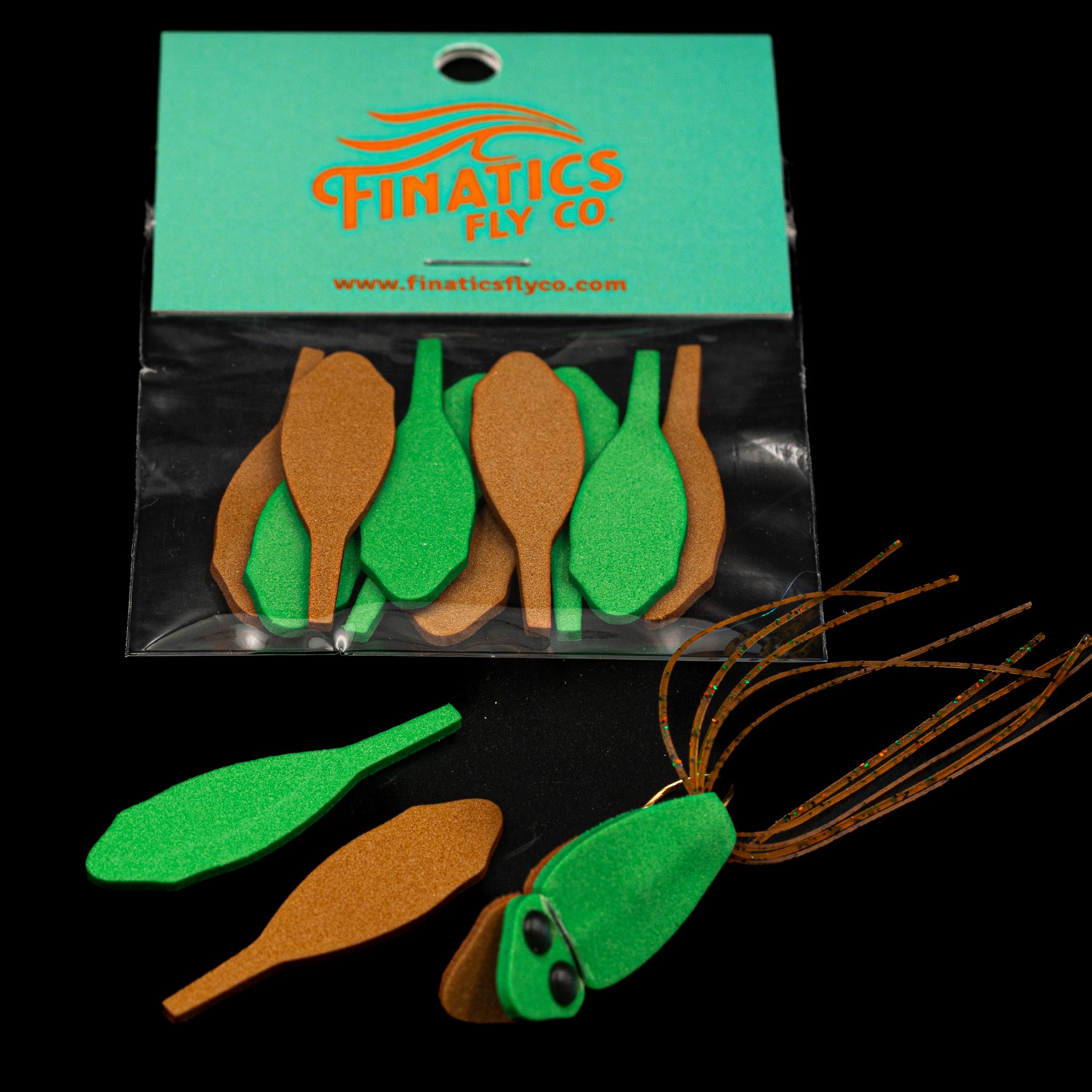 Cajun Frog Bodies– Finatics Fly Company