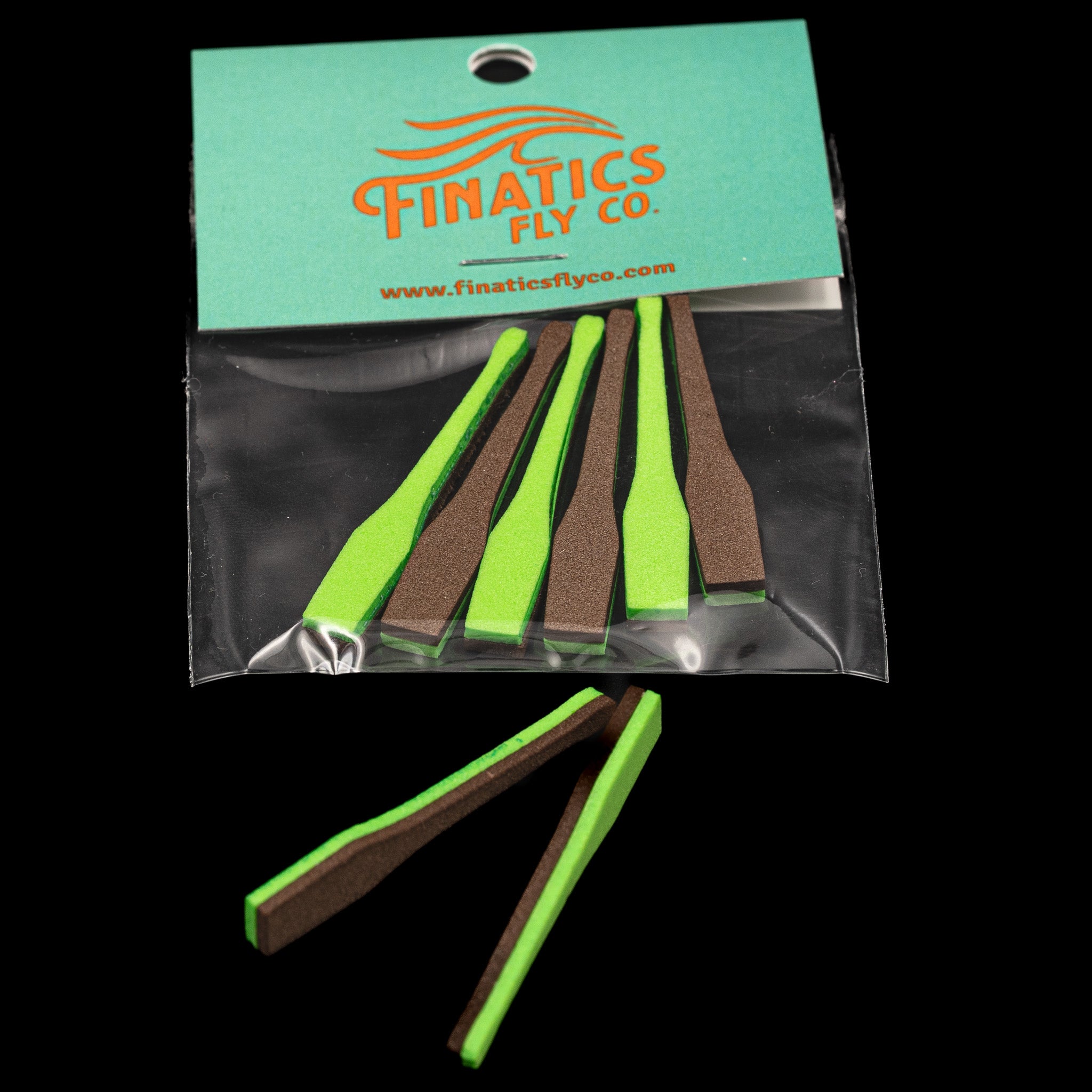 Cajun DragonFly Foam Bodies – 4mm Two-Tone (Large)