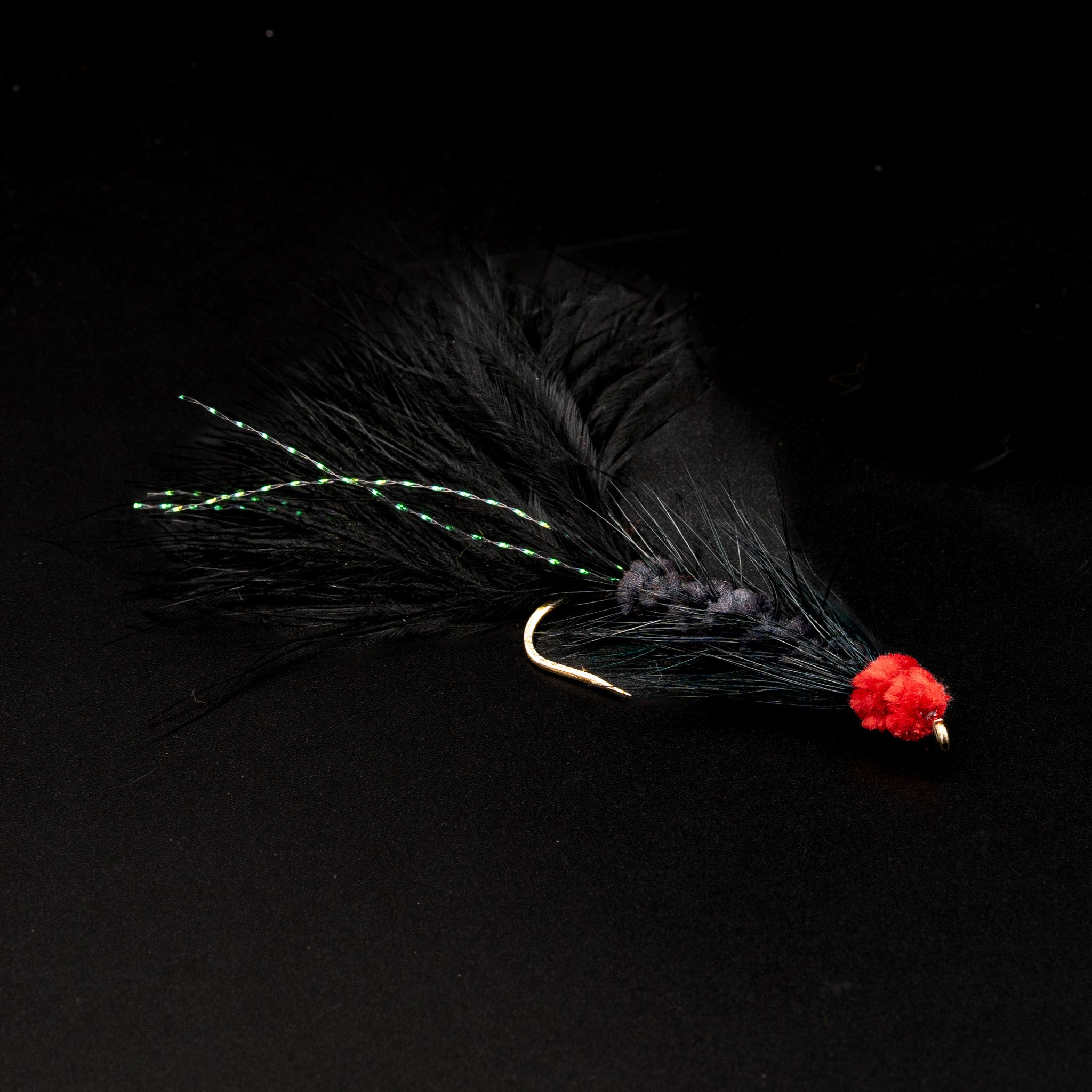 Egg-Sucking Leech – Red Head (Finatics Fly Company)