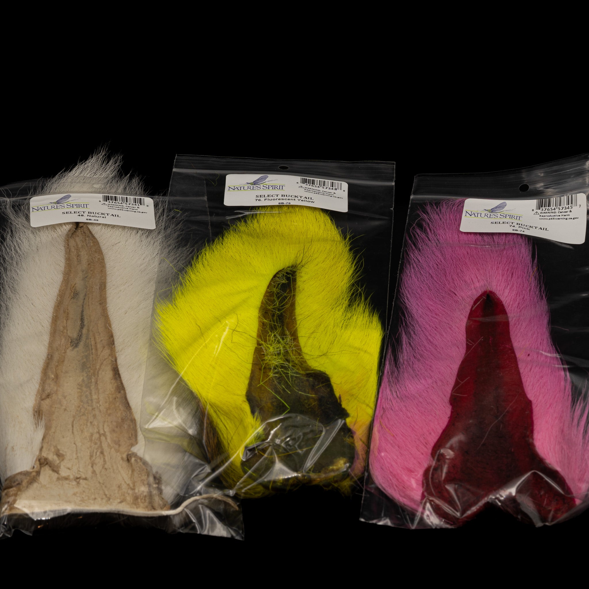 Nature Spirit Premium Bucktail – Select Bucktail for Fly Tying