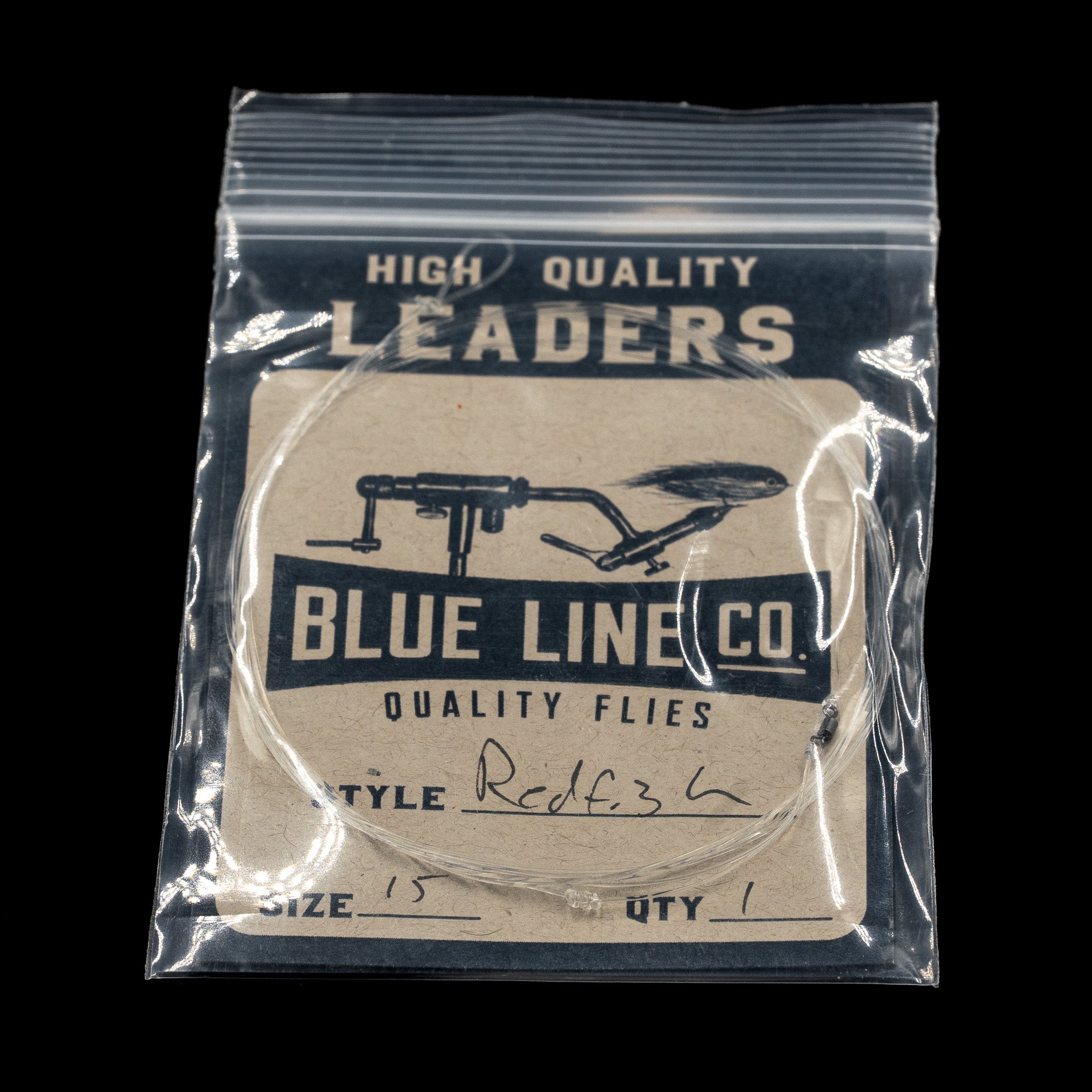 Blue Line Co. Redfish Leader – Fluorocarbon Tapered Leader