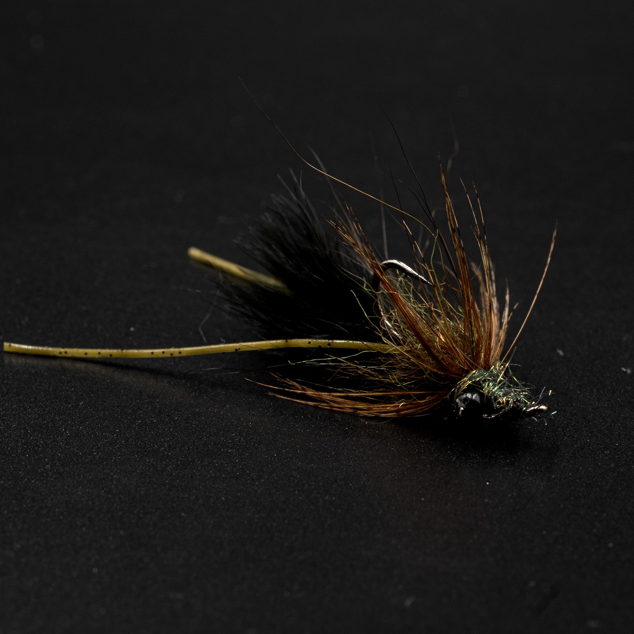 Carpet Crawler carp fly on a Mustad #6 hook - The Dirty Loaf - view 2