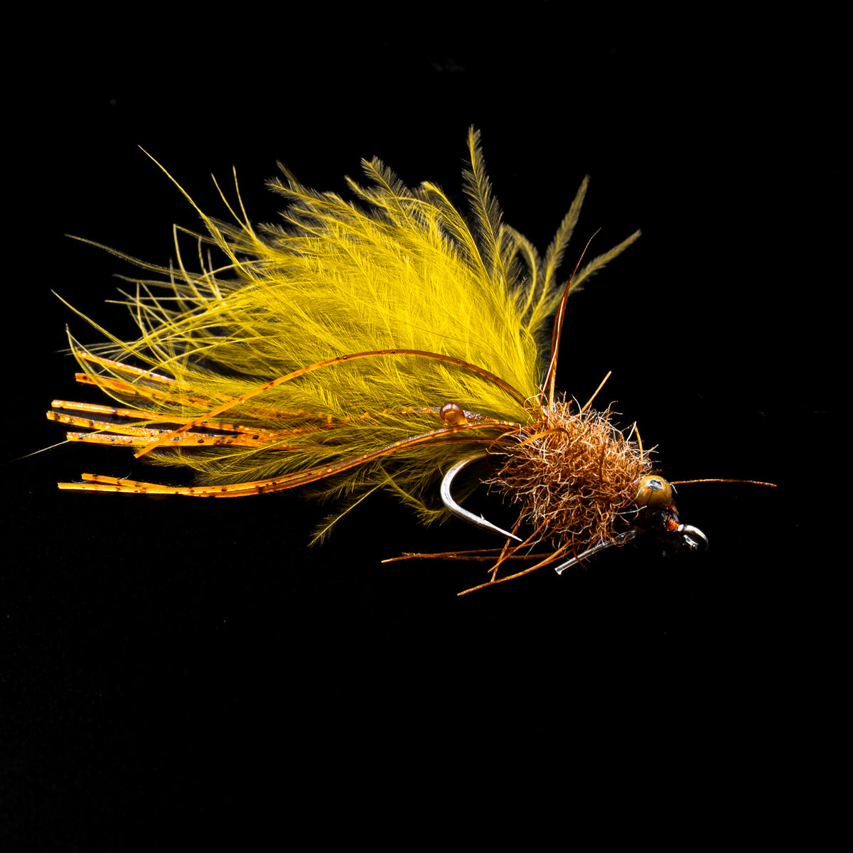 Small Fry saltwater fly - Tan/Olive