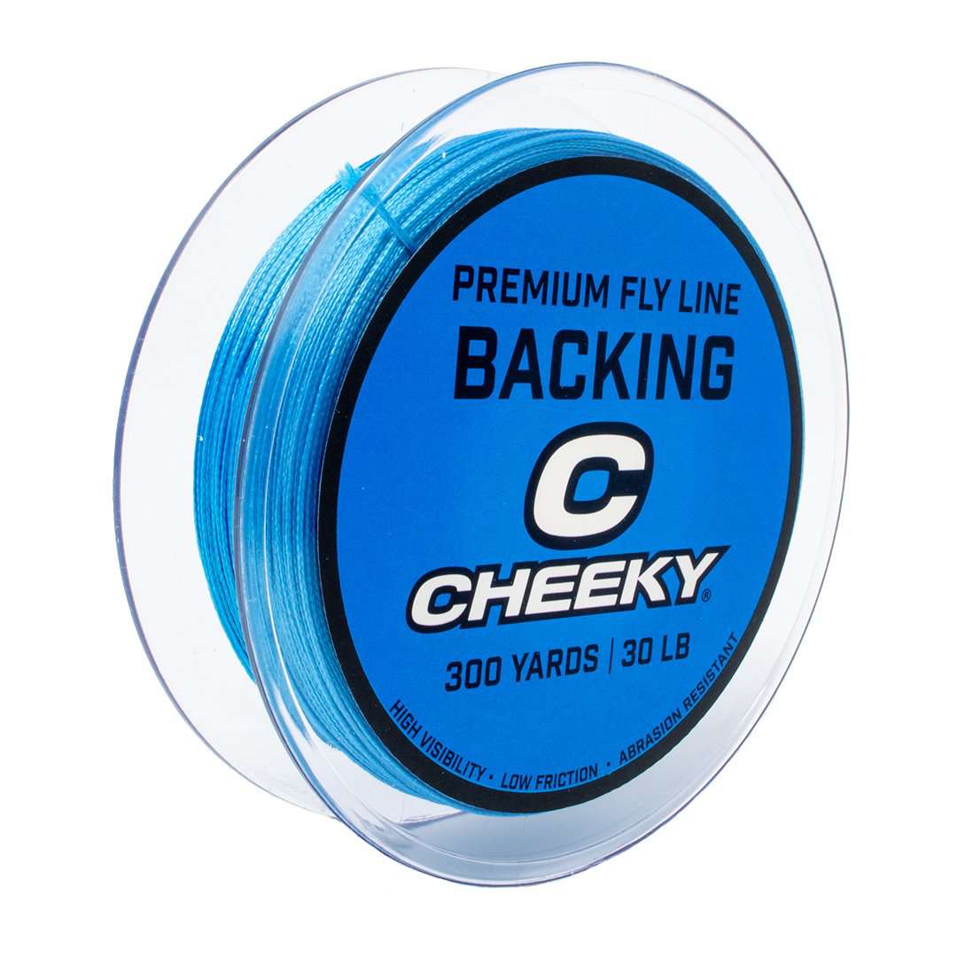 blue fly reel backing Rio Line up guide Gel Spun Fly Line Backing