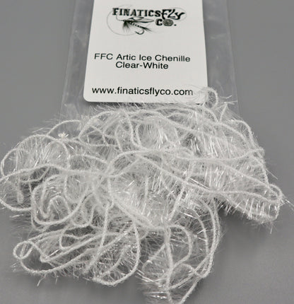 FFC ARCTIC ICE CLEAR Chenille 1/4 Fibers